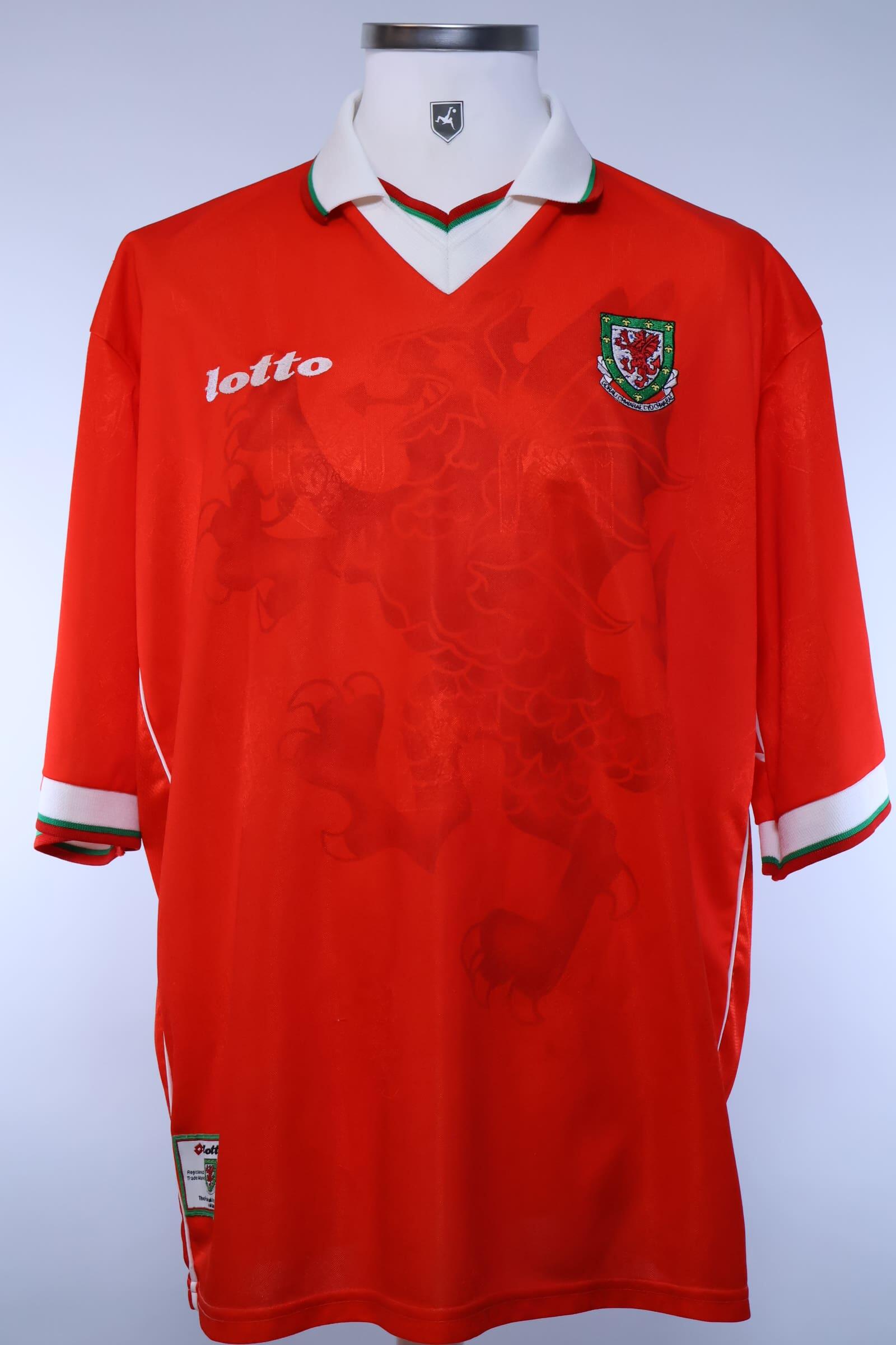 Wales 1998/00 Home Shirt - XXL Authentic Original Football Shirt