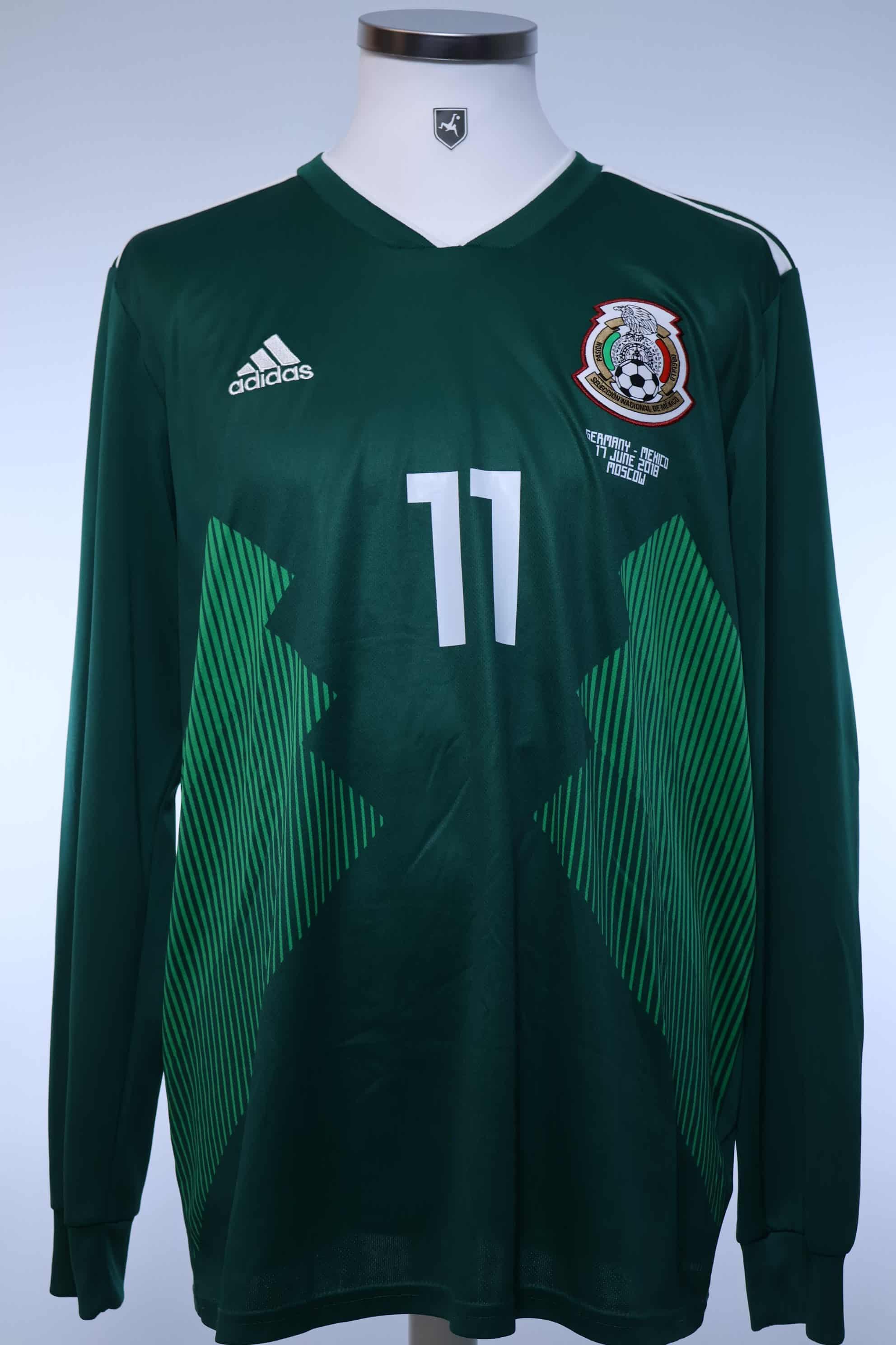 Mexico Carlos V #11 2018/ Fifa World Cup Home Shirt - XL- FRONT