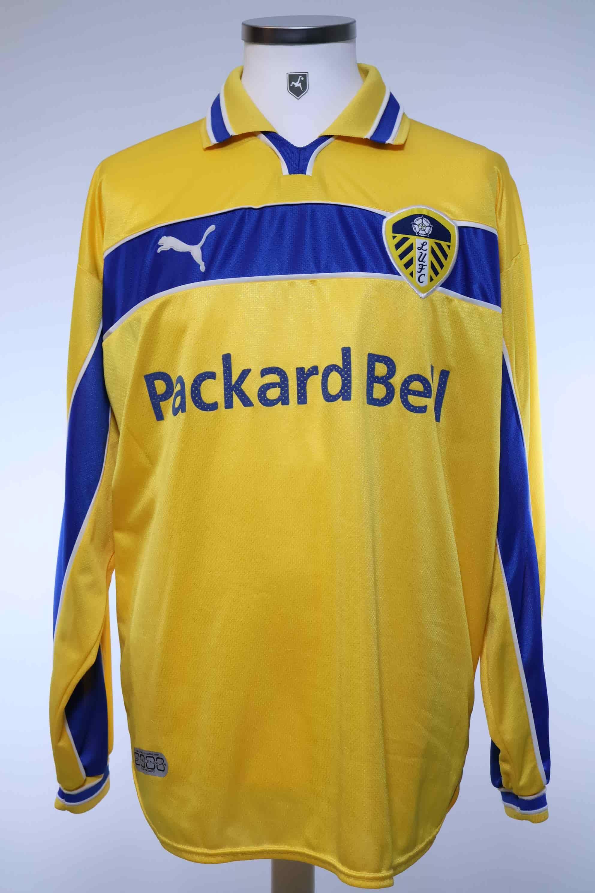 Leeds United Bridges #8 1999/00 Third Shirt - L- BACK