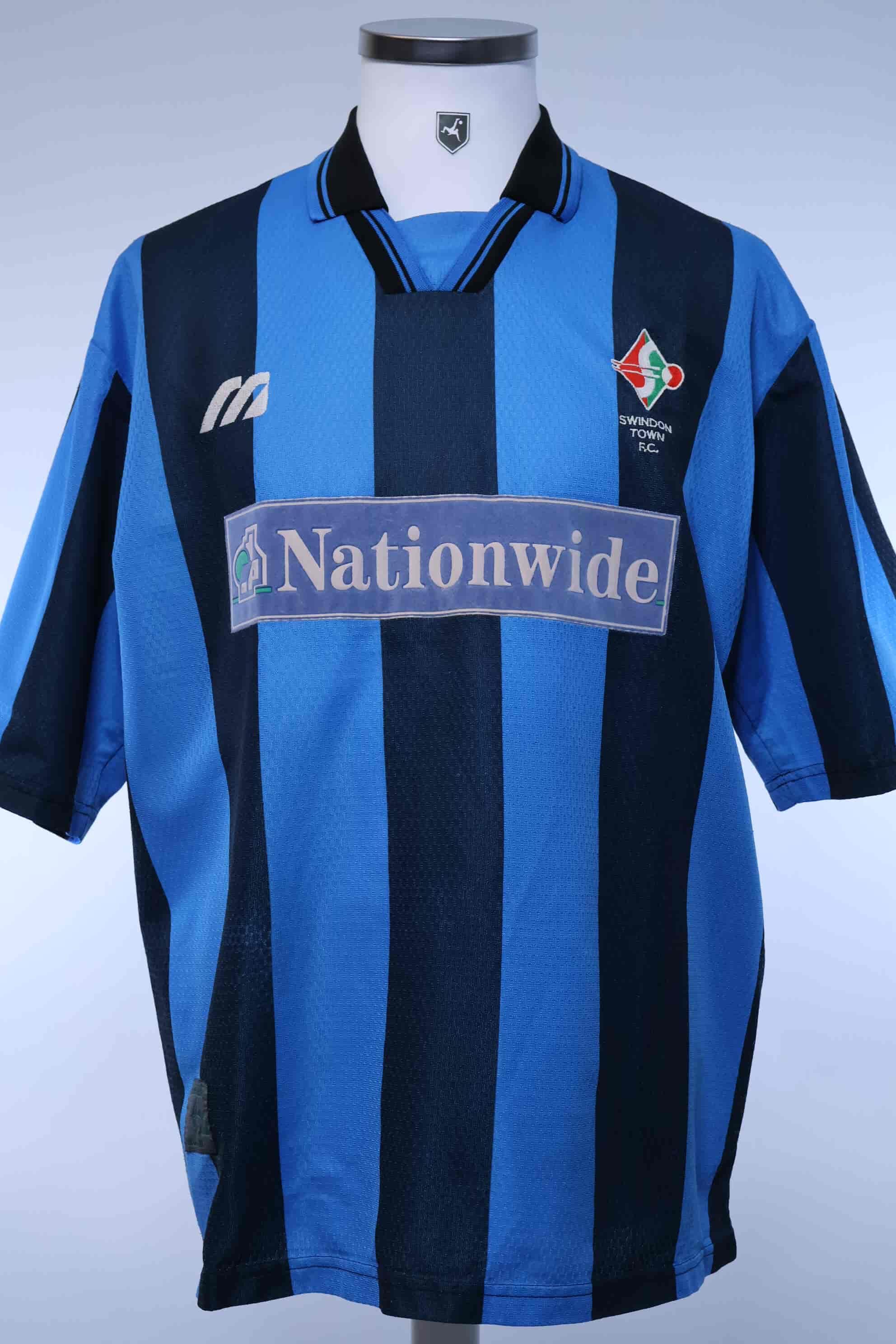 Swindon Town F.C 1997/99 Away Shirt - XL- FRONT