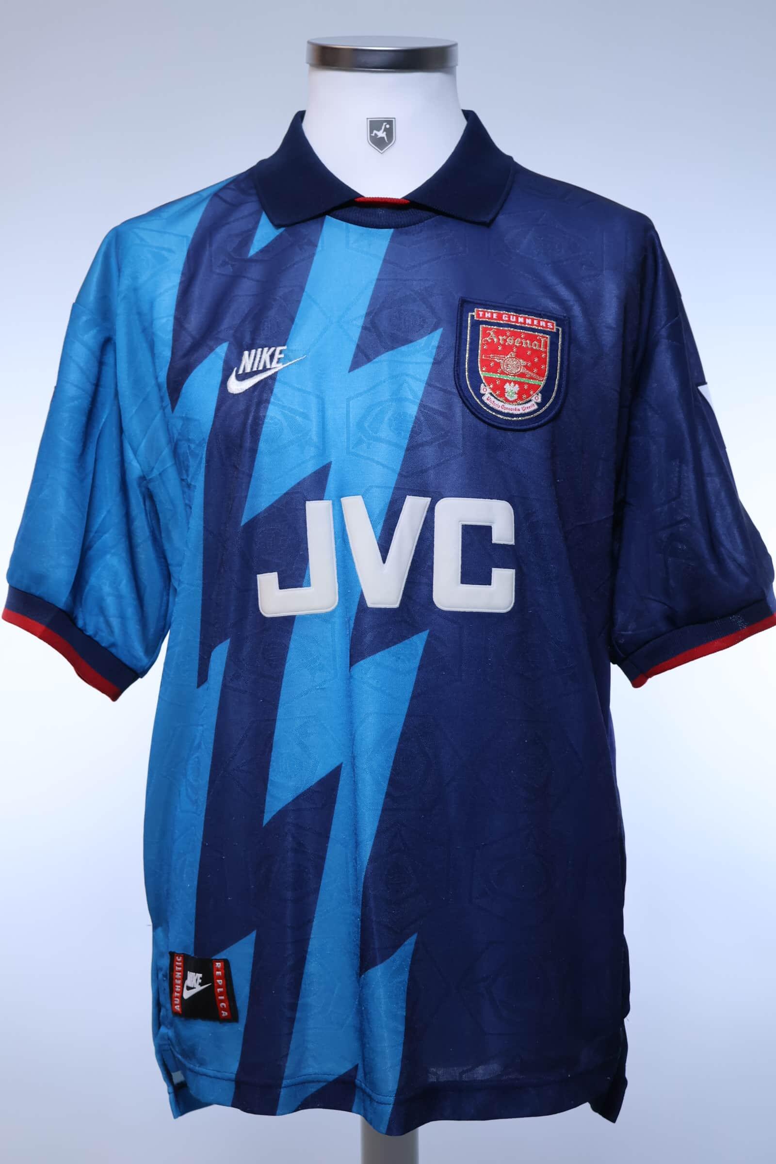 Arsenal Merson #9 1995/96 Away Pro Shirt - L- BACK