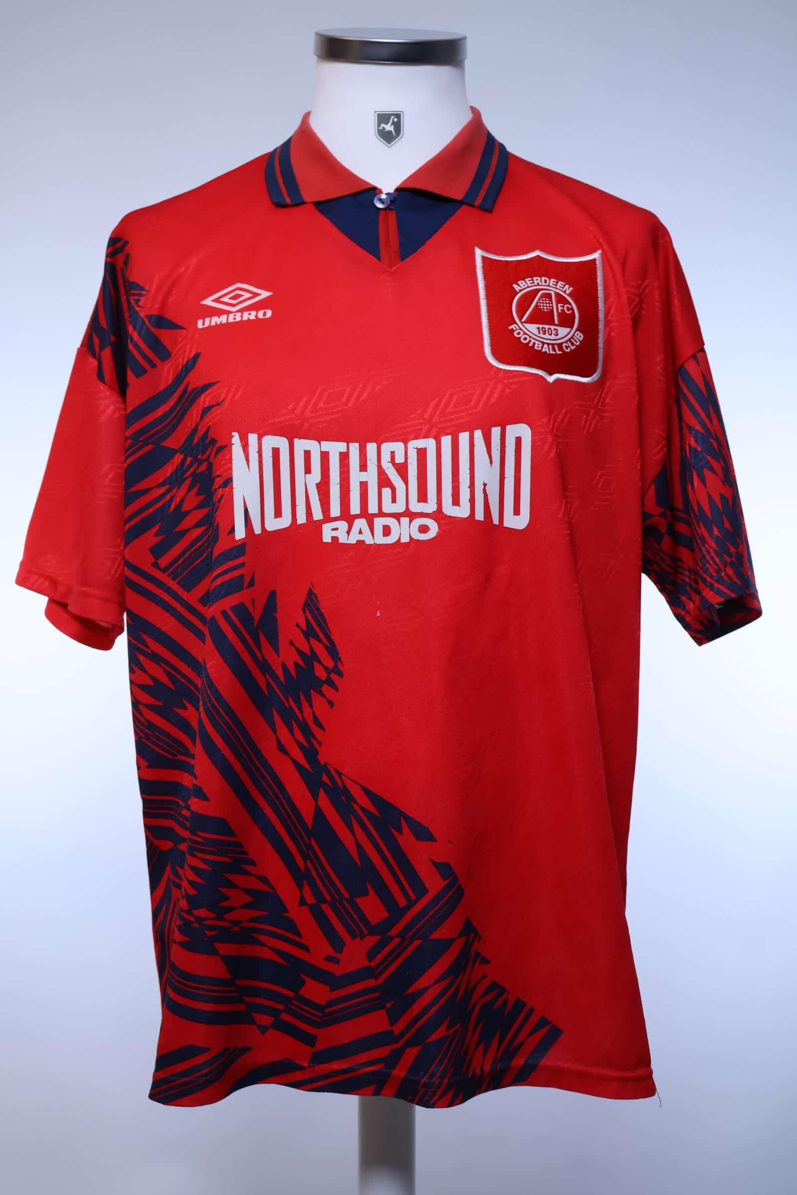 Aberdeen 1994/96 Home Shirt - L- FRONT