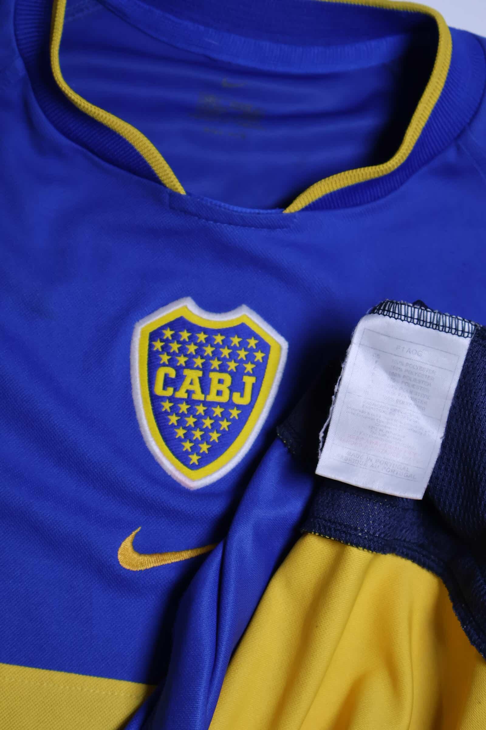 Boca Juniors 2001/02 Home Shirt - L- TAGS