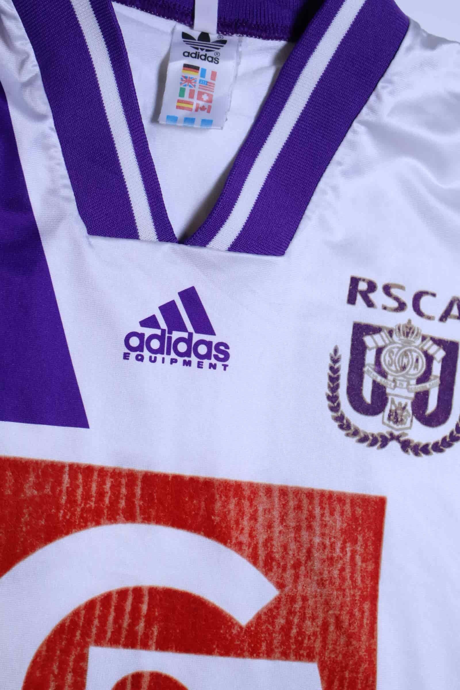 Rsc Anderlecht #13 1993/94 Home Shirt - L- TAGS