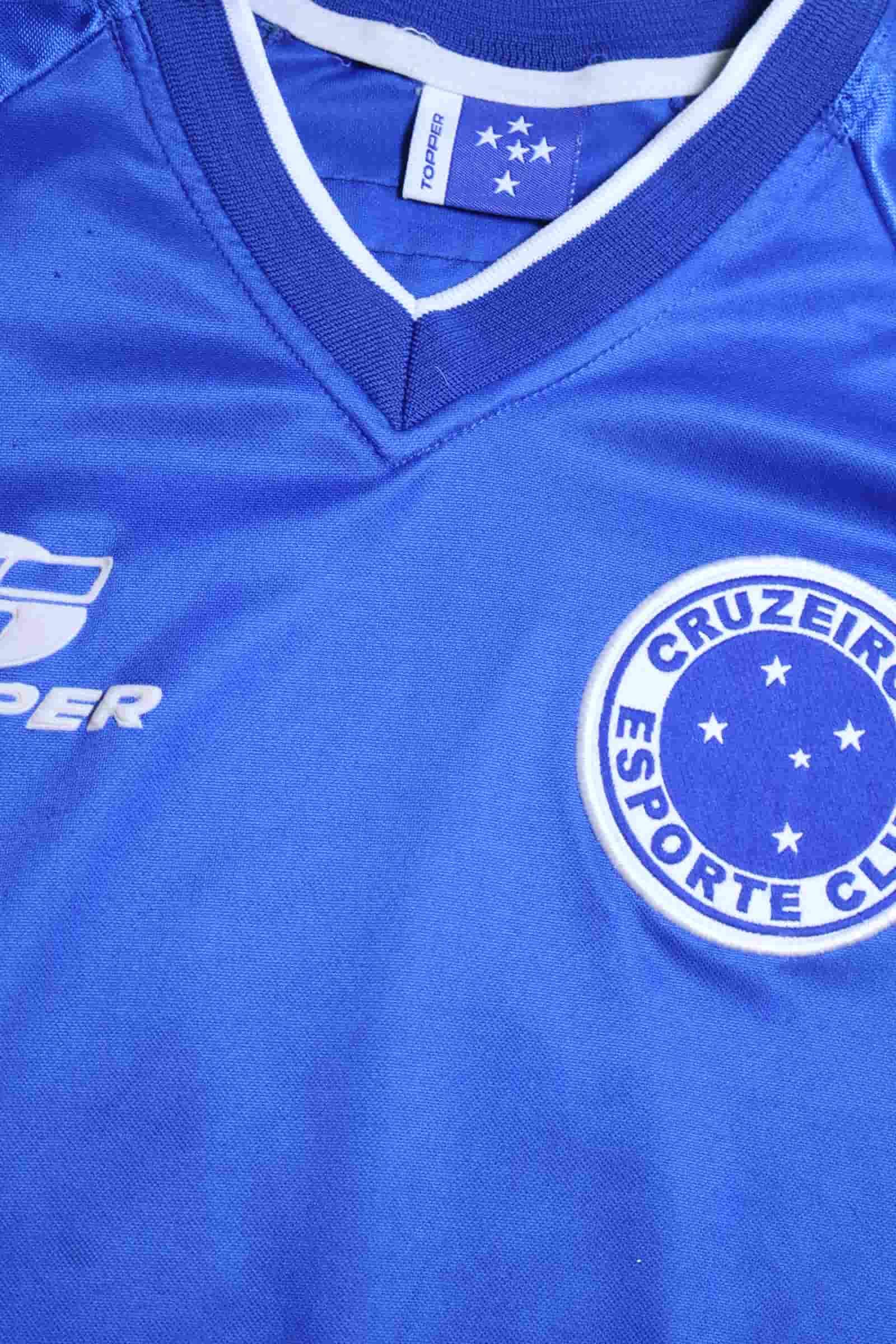 Cruzeiro Esporte Clube #9 1999/00 Home Shirt - L