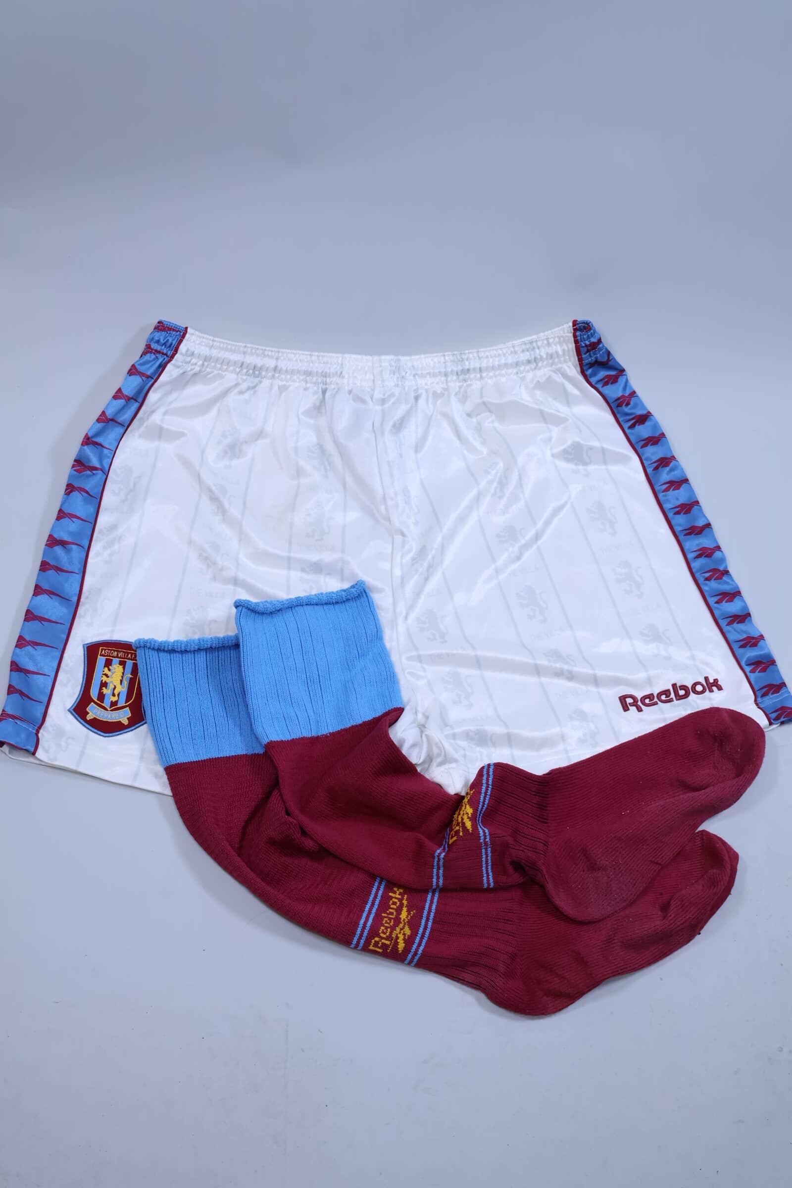 Aston Villa 1995/96 Full Kit - XL- TAGS