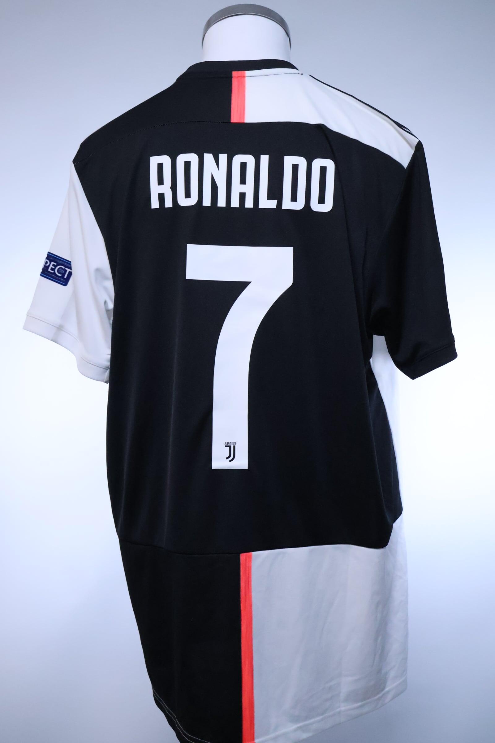 Juventus Ronaldo #7 2019/20 Home Shirt - XL- FRONT
