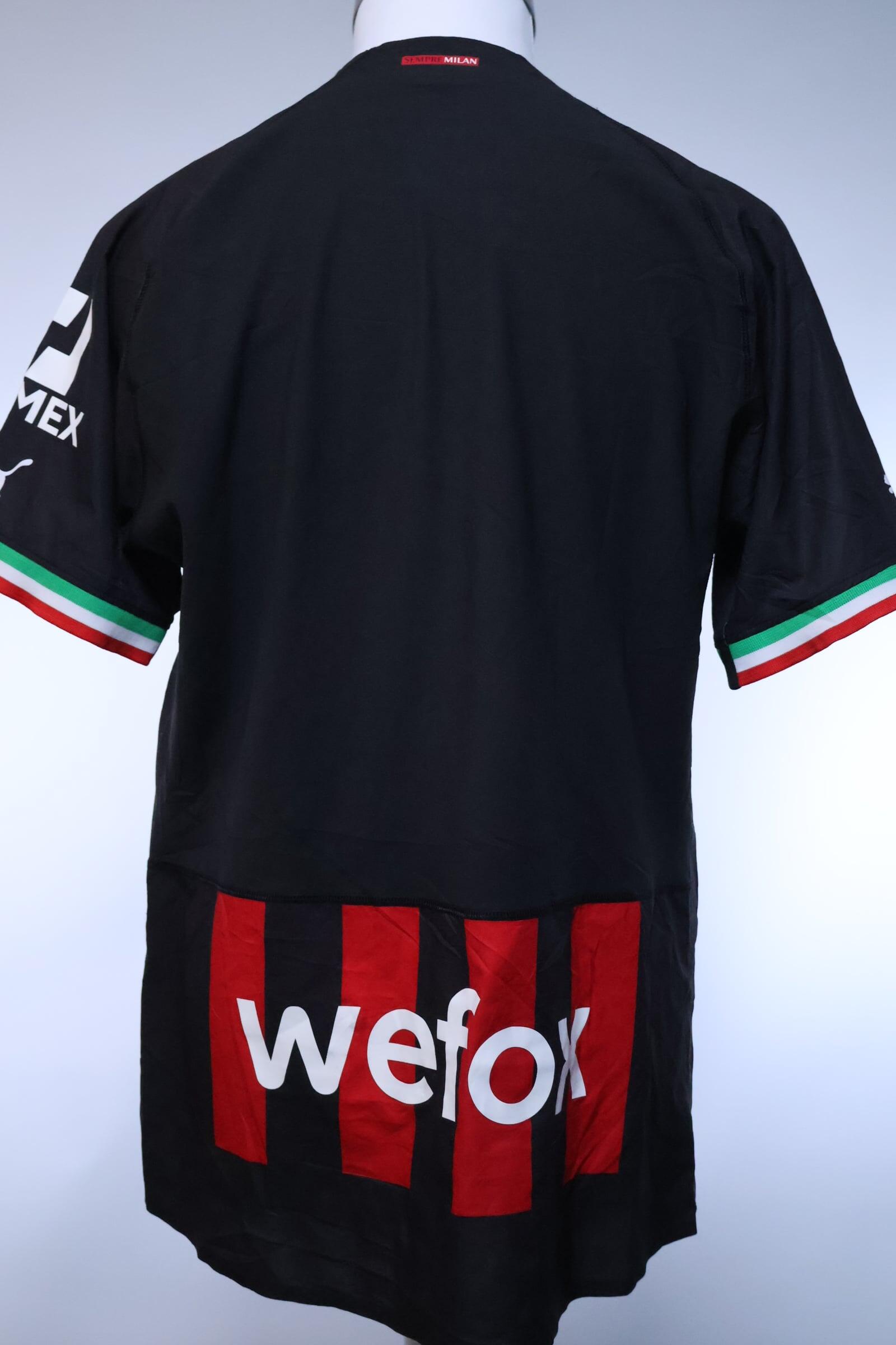 Ac Milan 2022/23 Home Shirt - Player Issue - M- BACK