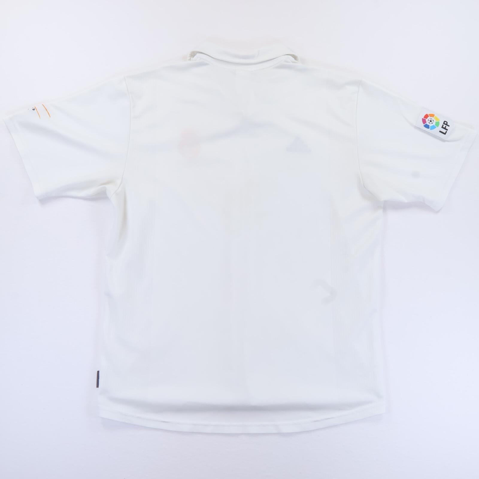 Real Madrid 2001/02 Home Shirt - L- BACK