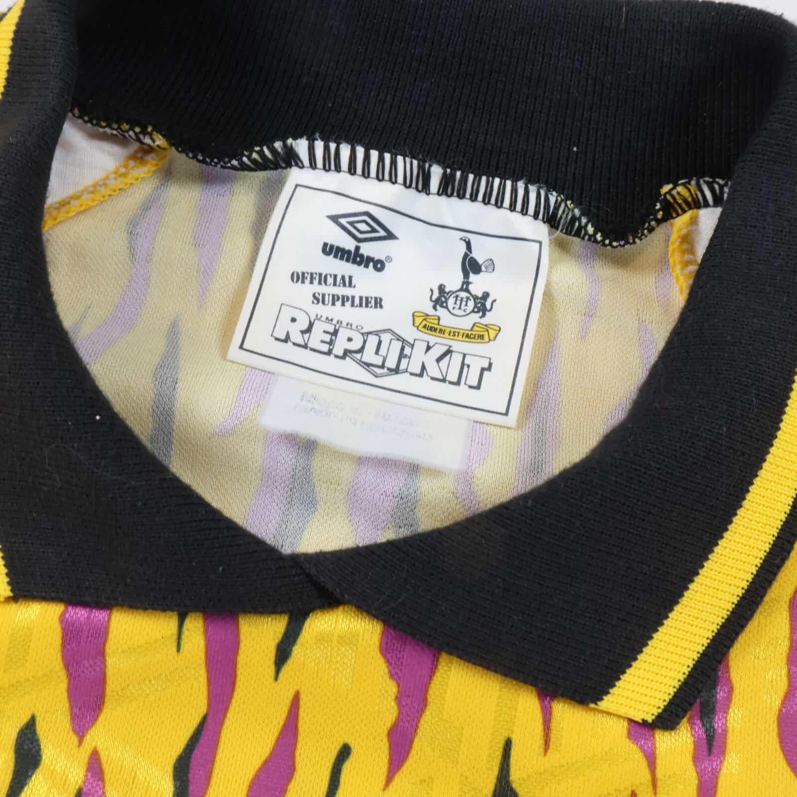Tottenham Hotspur #1 1991/93 Goalkeeper Shirt - L