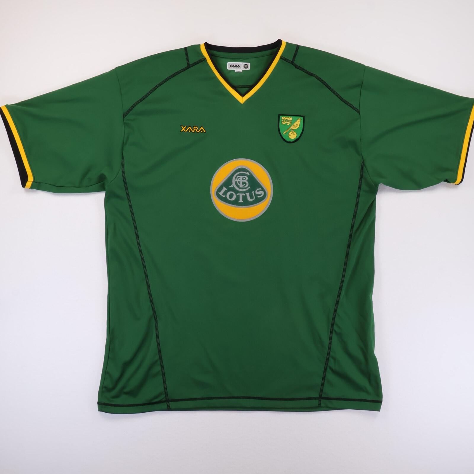 Norwich City F.C 2003/04 Away Shirt - XL- FRONT