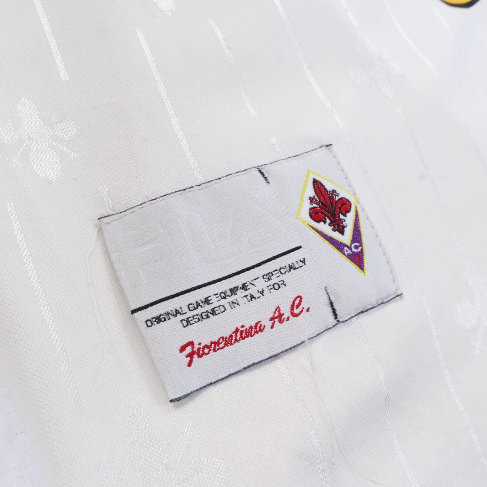 Fiorentina Edmundo #11 1997/98 Away Pro Shirt - XL