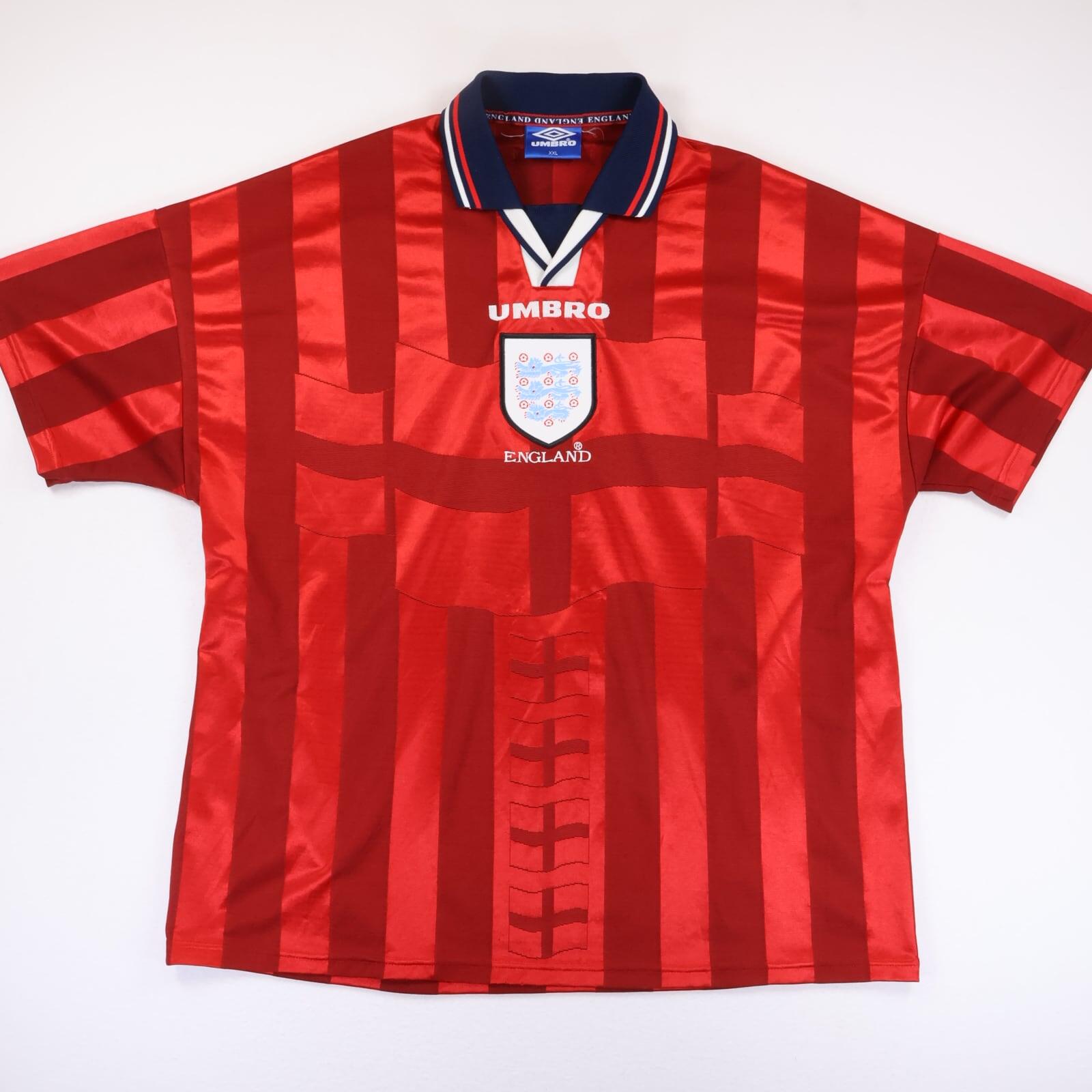 England 1997/99 Away Shirt - XXL- FRONT