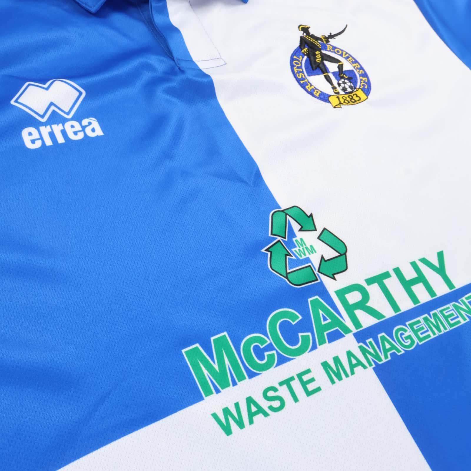 Bristol Rovers 2009/10 Home Shirt - XL- BACK