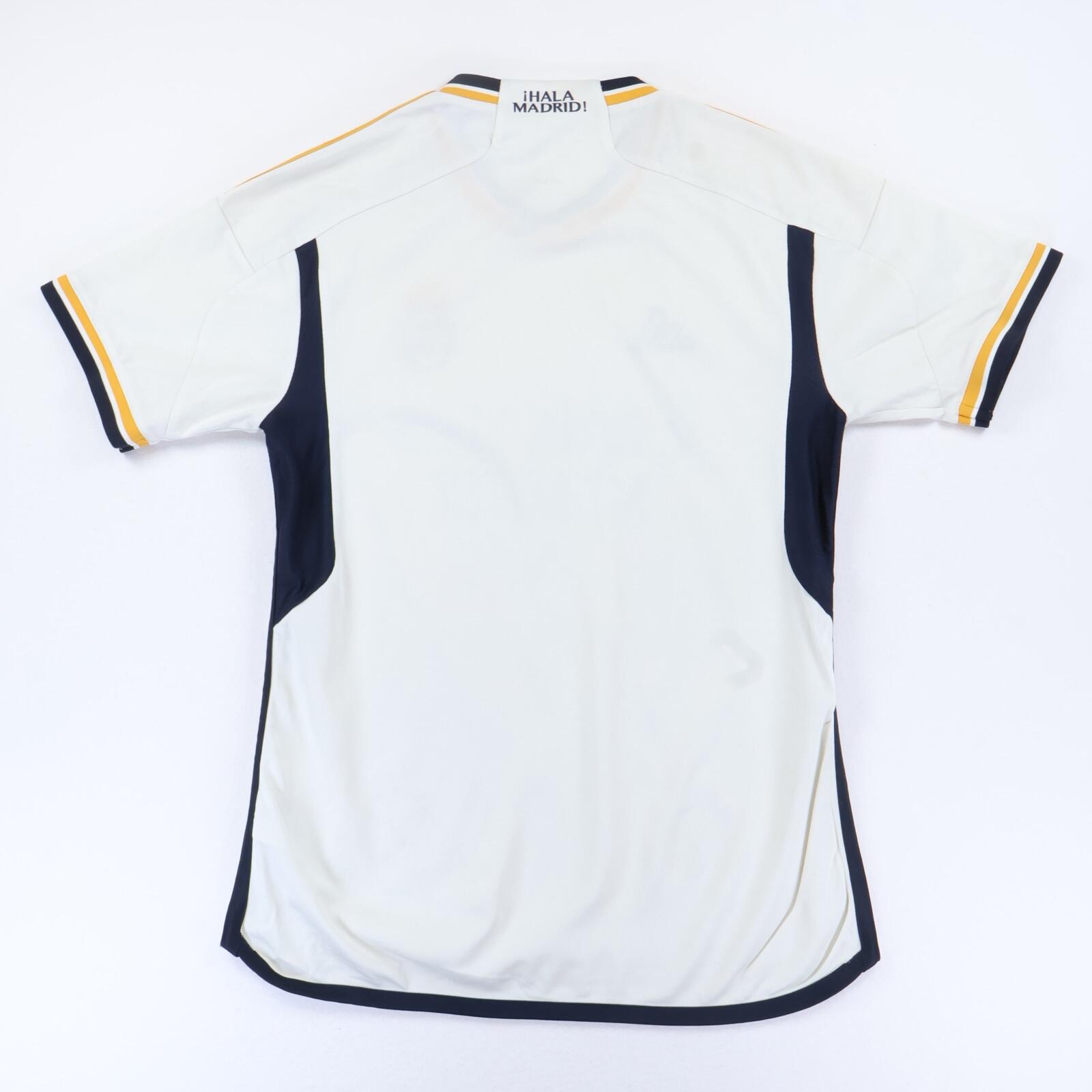 Real Madrid 2023/24 Home Shirt - M- BACK
