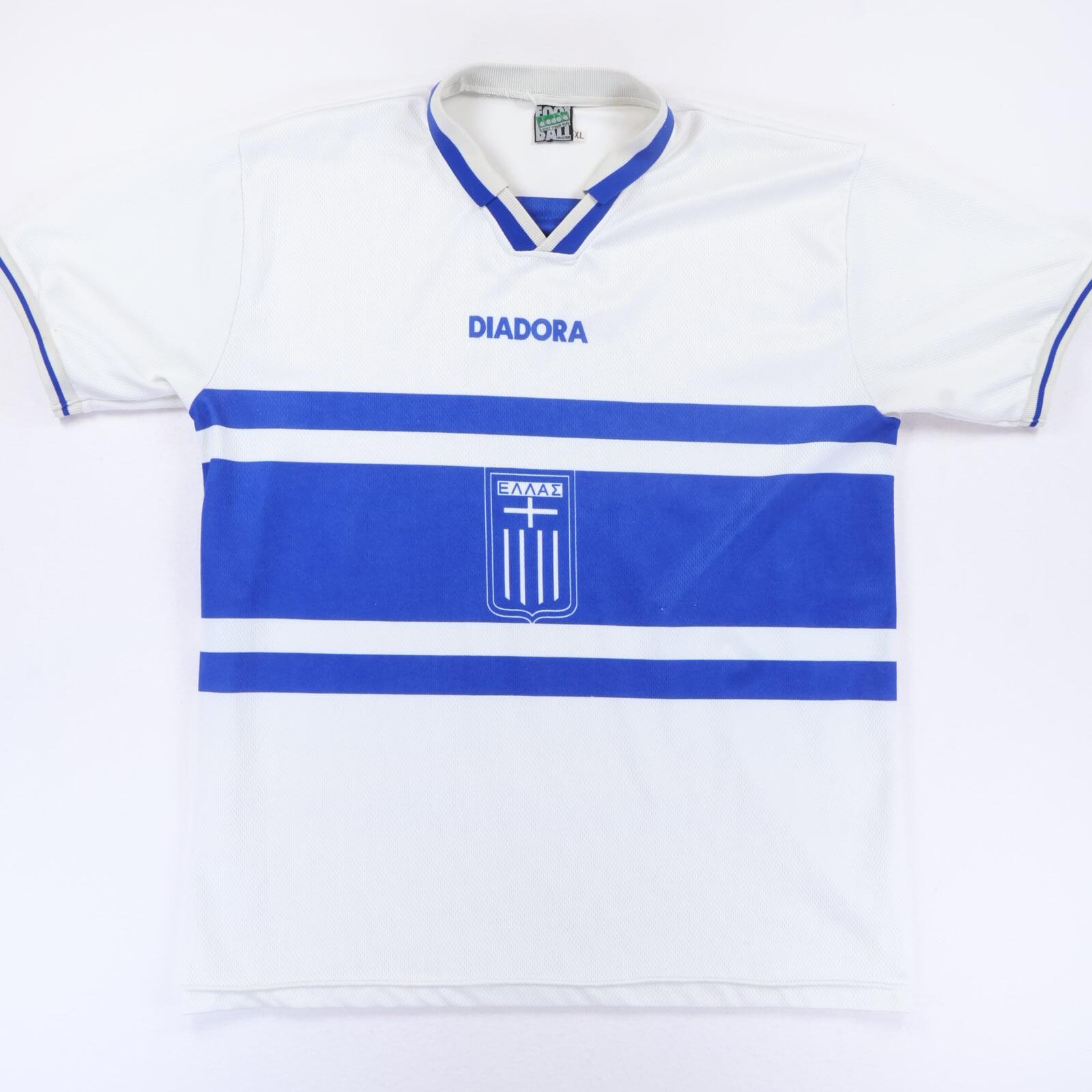 Greece 1996/98 Away Shirt - XXL- FRONT