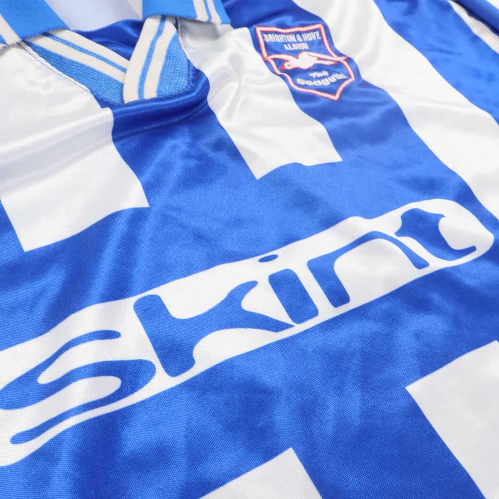 Brighton & Hove Albion F.C 2008/09 Home Shirt - XL- BACK
