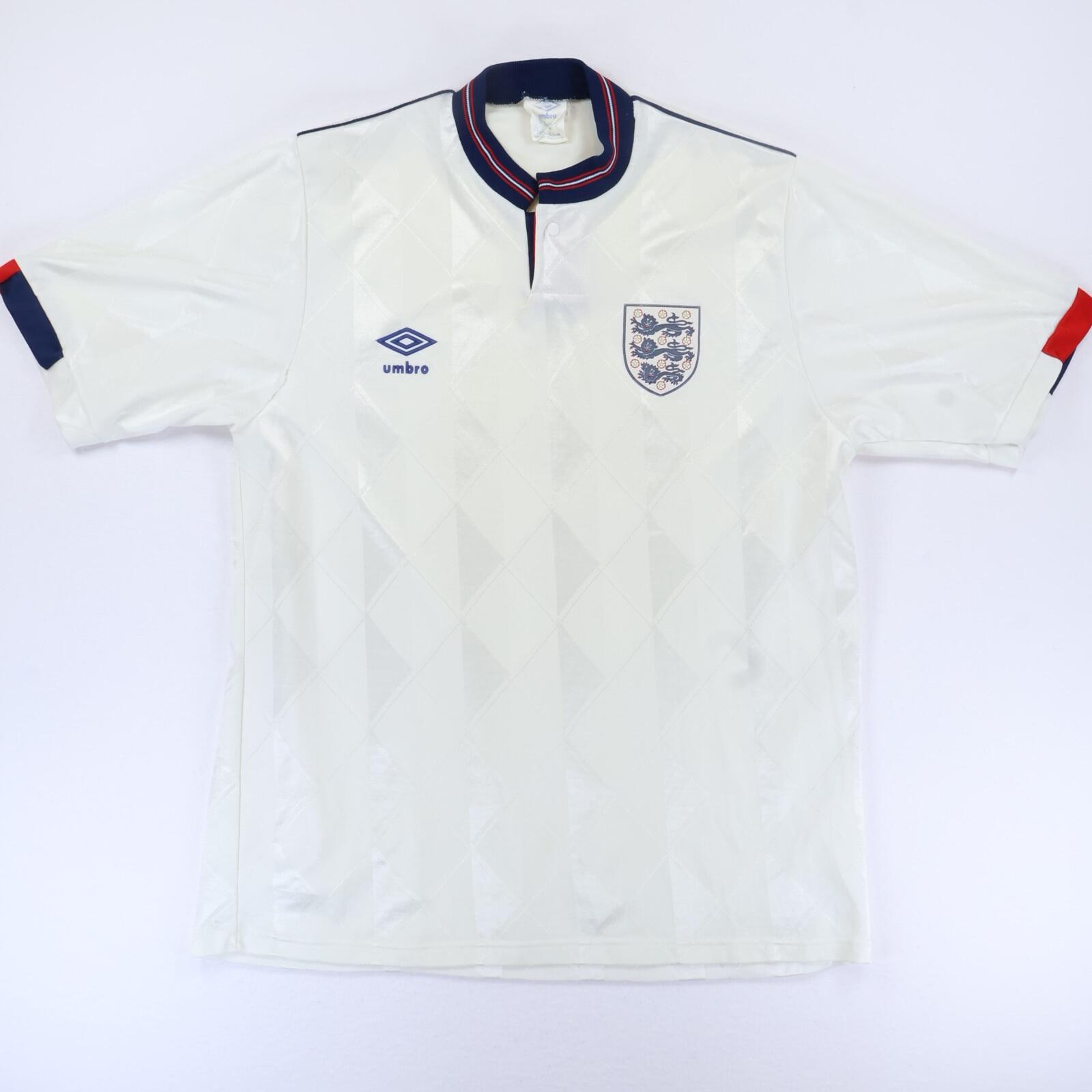 England 1993/95 Home Shirt - L- FRONT