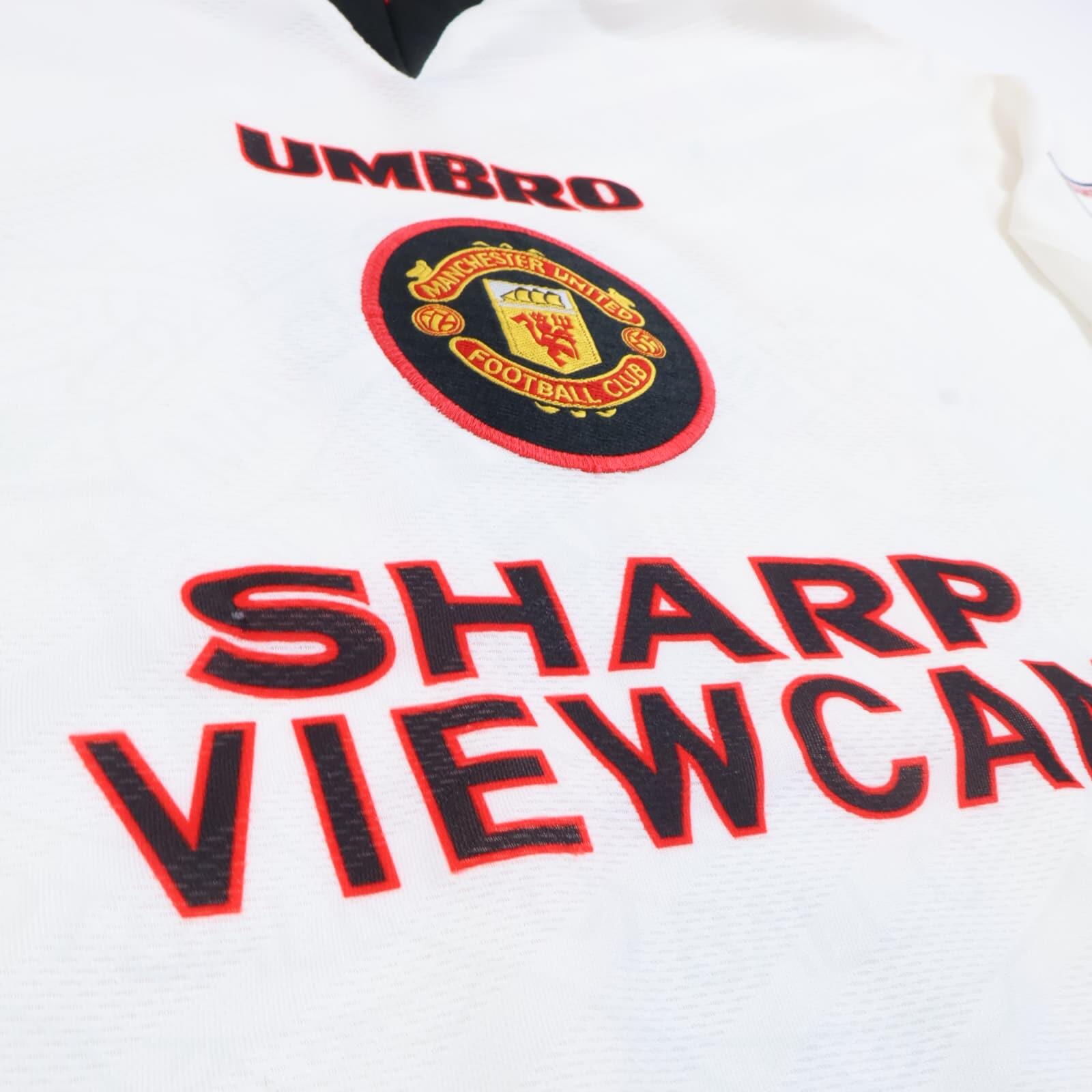 Manchester United Cantona #7 1996/97 Away Shirt - L- TAGS