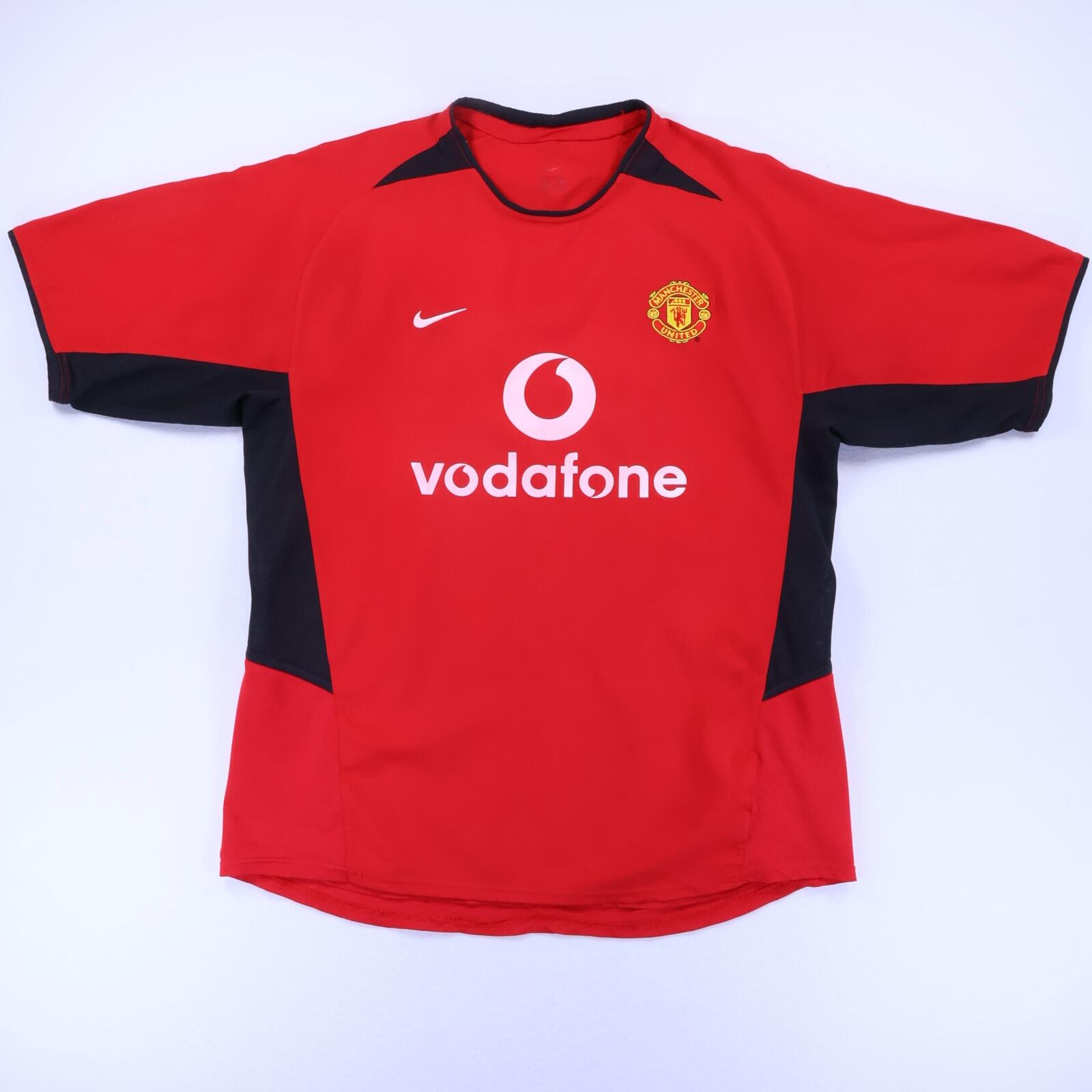 Manchester United 2002/04 Home Shirt - XL- FRONT