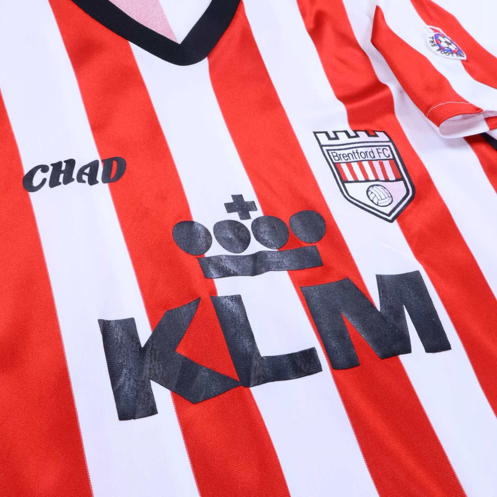 Brentford 1990/92 Home Shirt - M- BACK