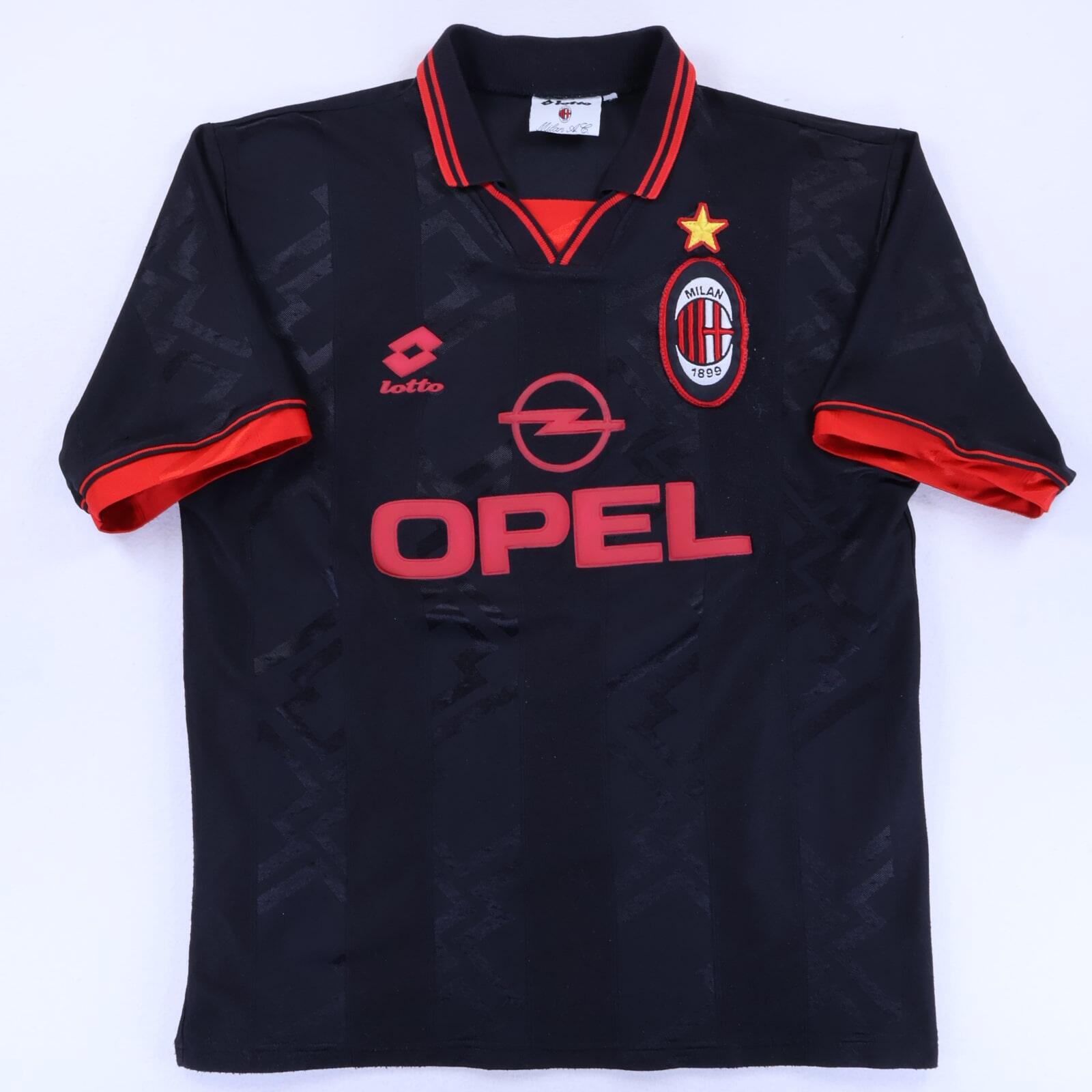 Ac Milan Davids #22 1996/97 Third Shirt - L- BACK