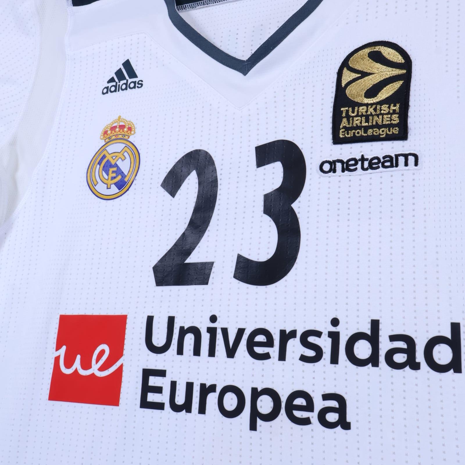 Real Madrid Llull #23 2018/19 Basketball Shirt - 2XL