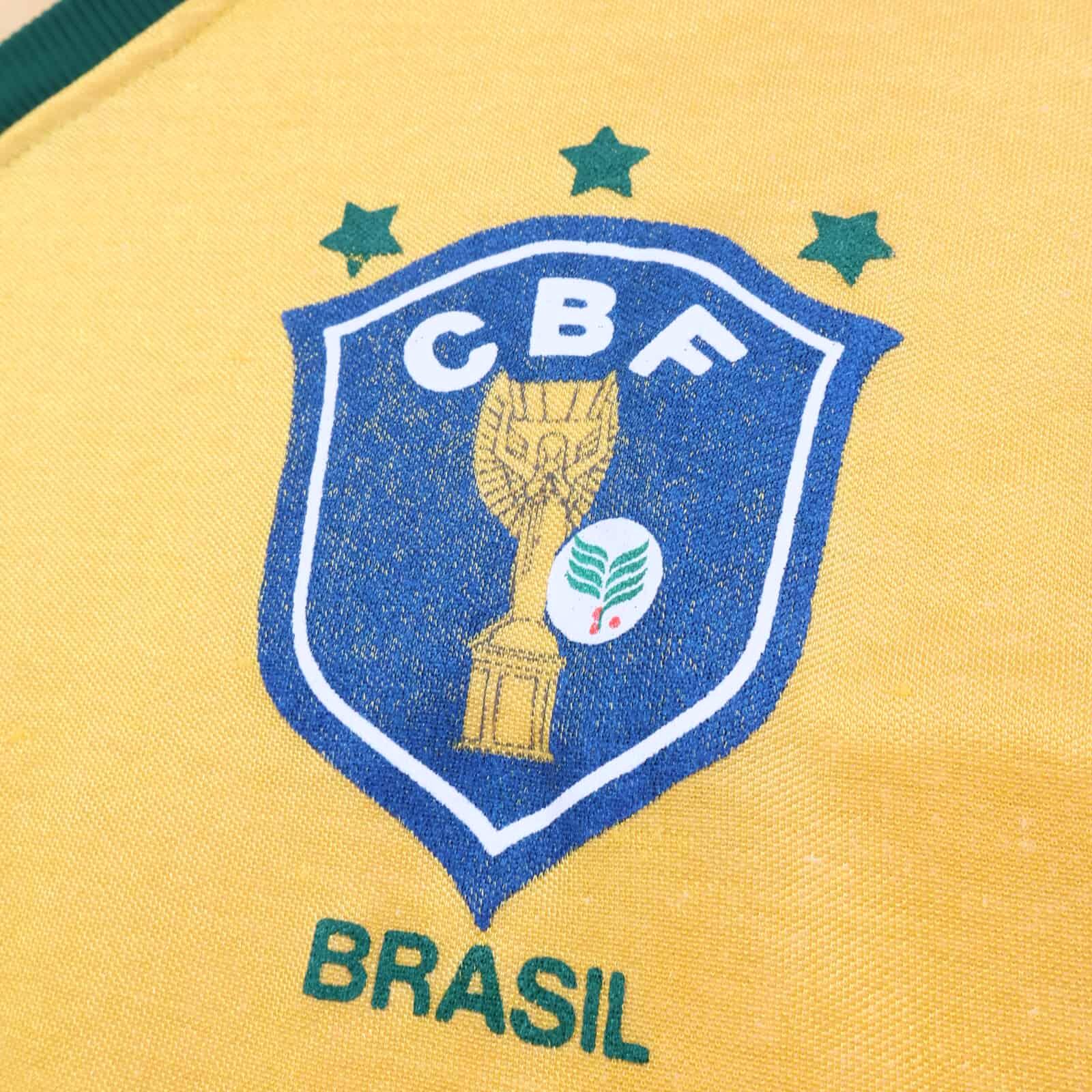Brazil 1986/ World Cup Home Shirt - M- BACK