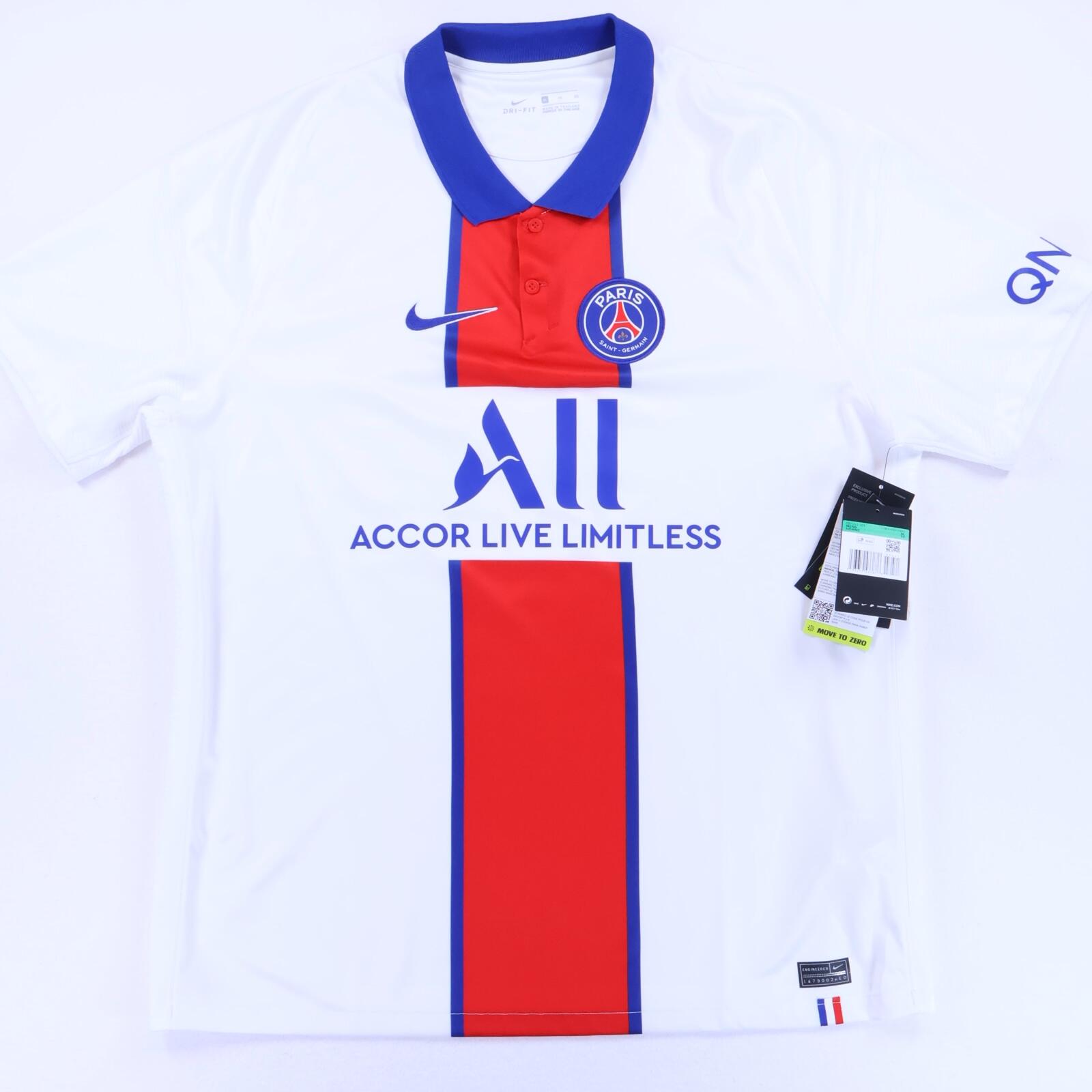 Paris Saint-Germain F.C 2020/21 Away Shirt - XL- FRONT