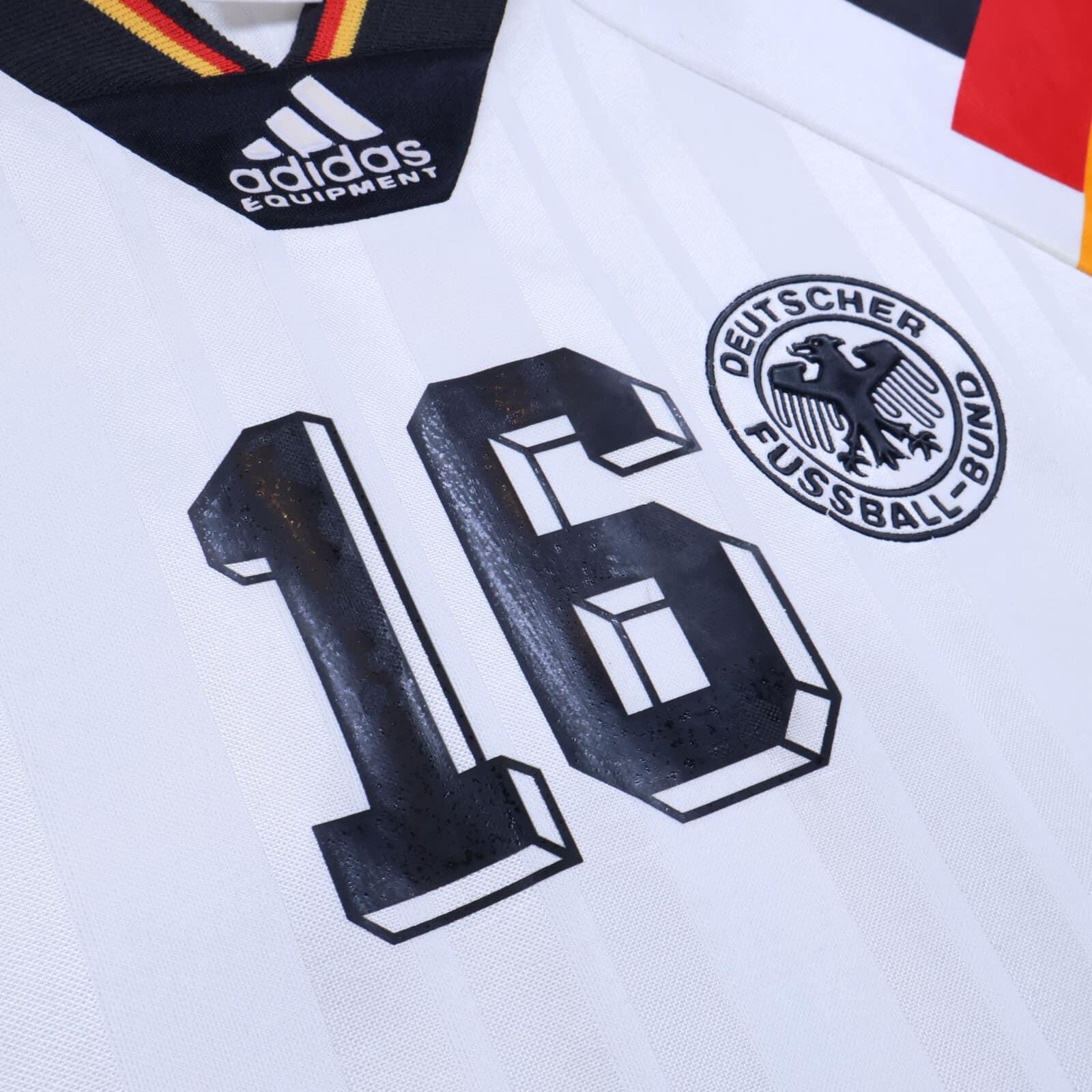 Germany Sammer #16 1992/94 Home Shirt - M