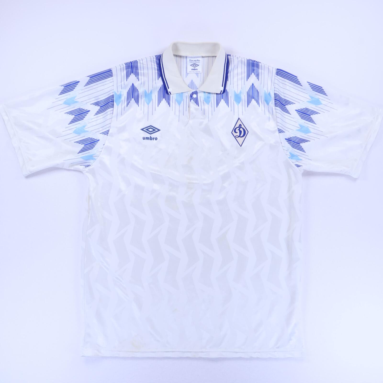 Dynamo Kyiv 1990/ Away Shirt - L- FRONT
