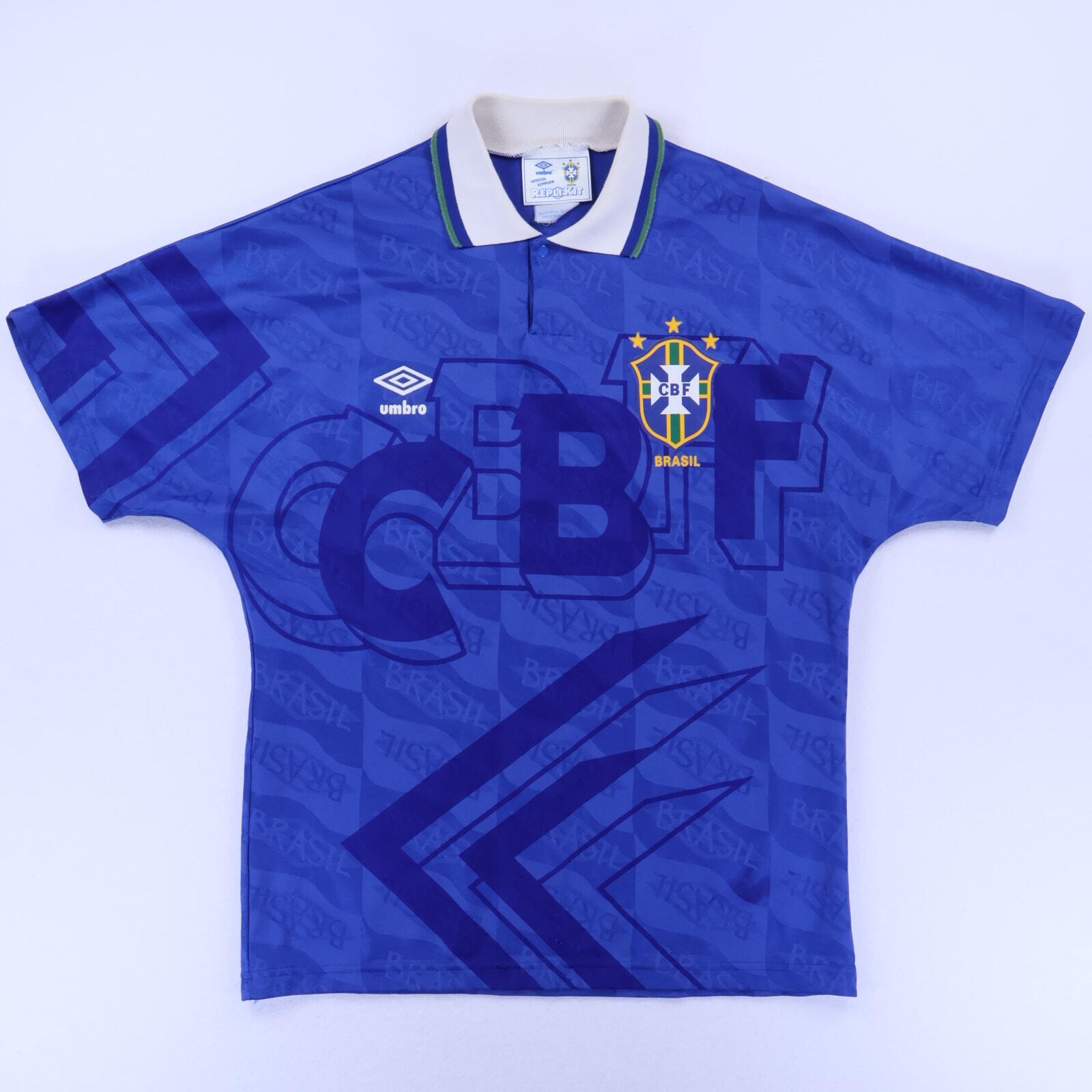 Brazil 1991/93 Away Shirt - S- FRONT