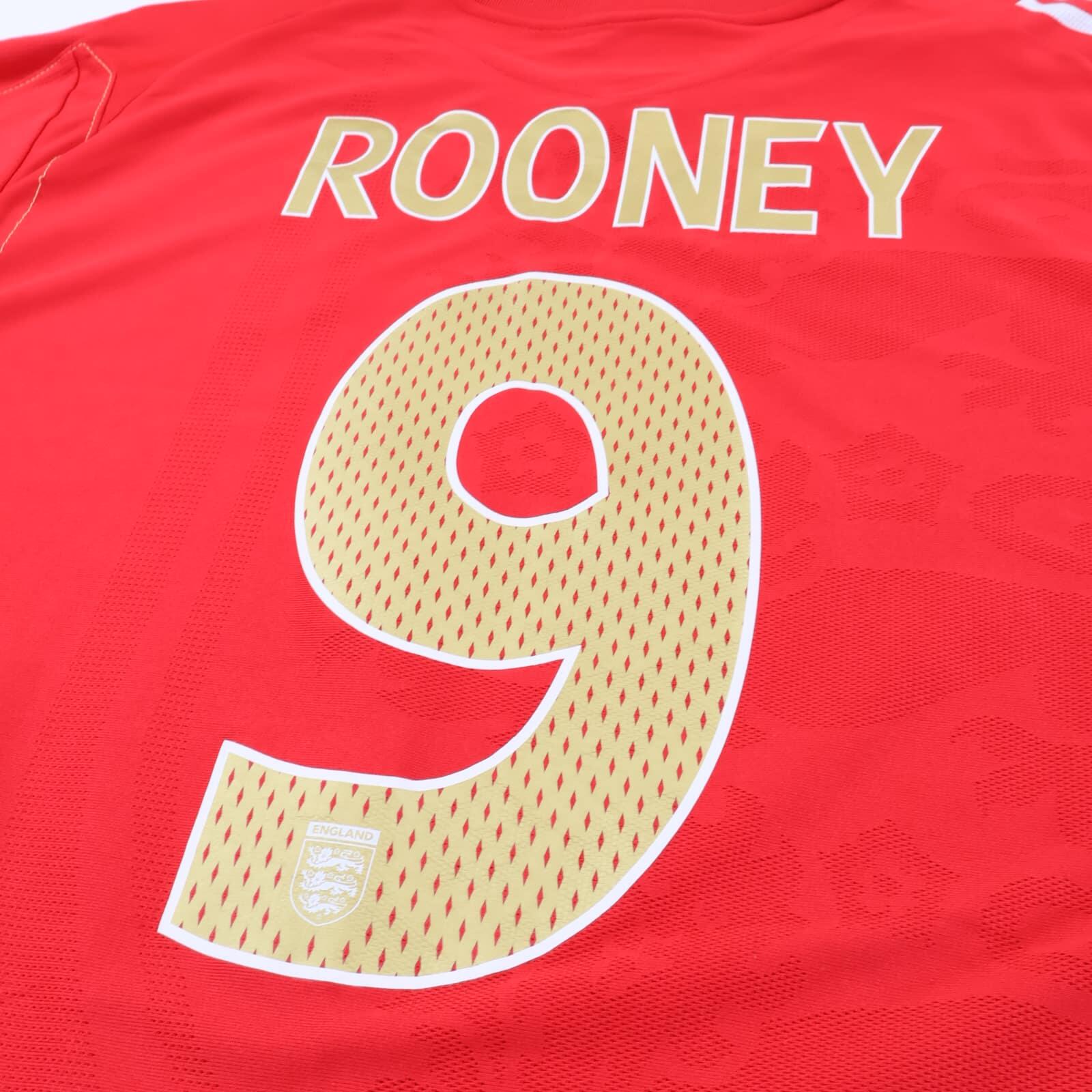 England Rooney #9 2006/08 Away Shirt - XL- TAGS