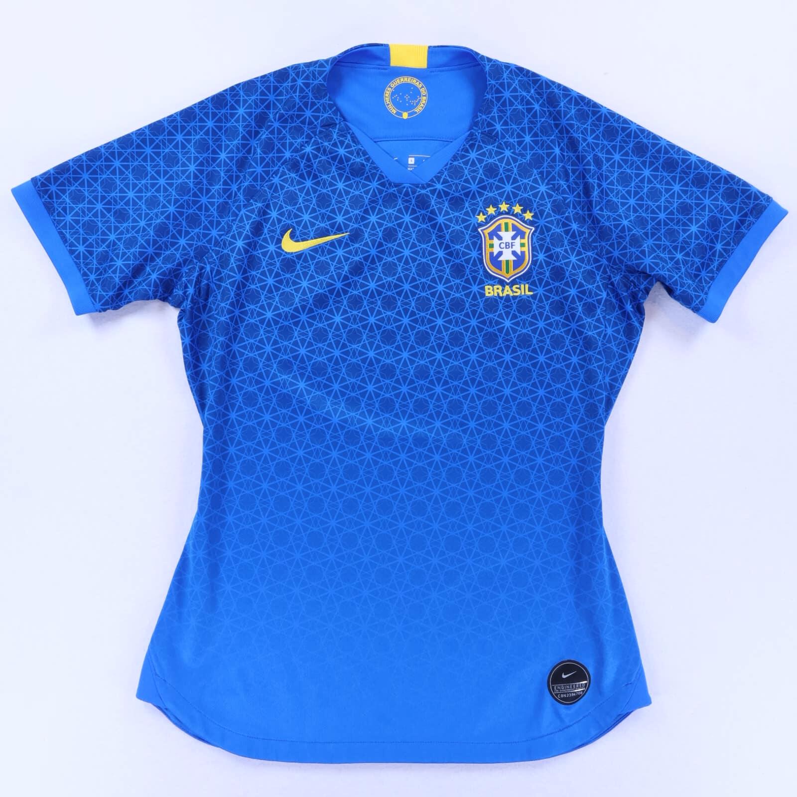 Brazil 2019/ Away Shirt - S (Womens)- FRONT