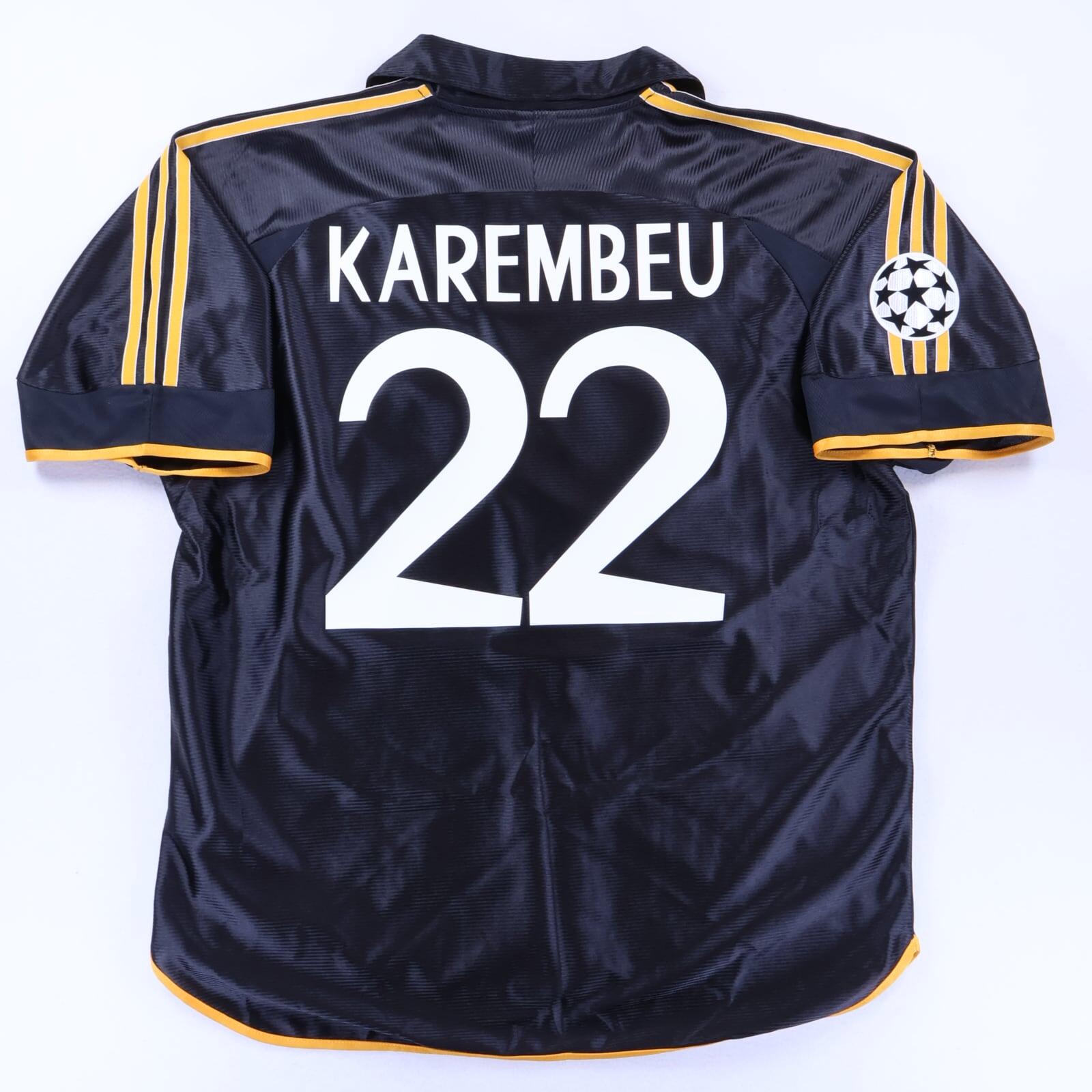 Real Madrid Karembeu #22 1999/01 Away Shirt - XL- FRONT