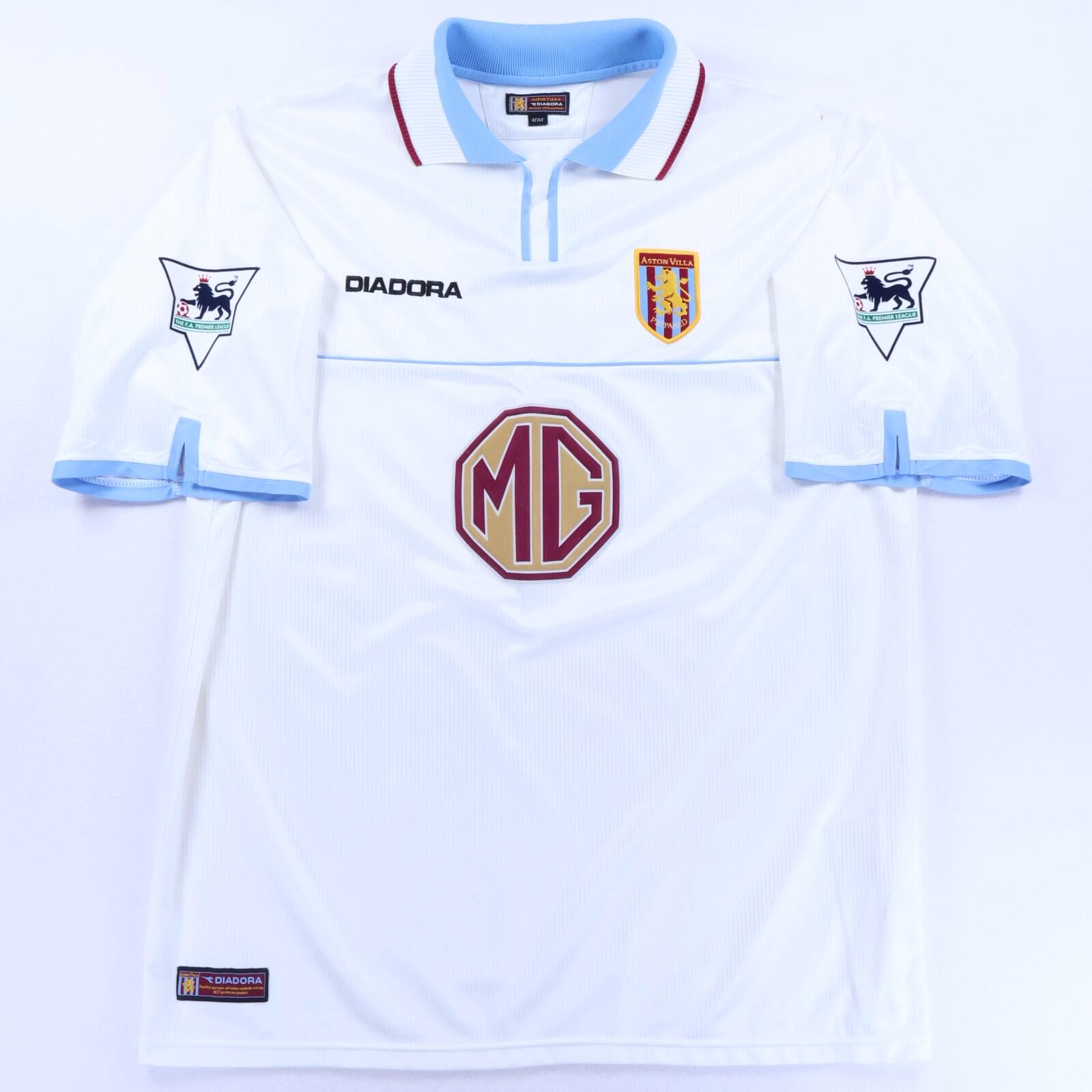 Aston Villa Barry #6 2002/03 Away Shirt - XL- BACK