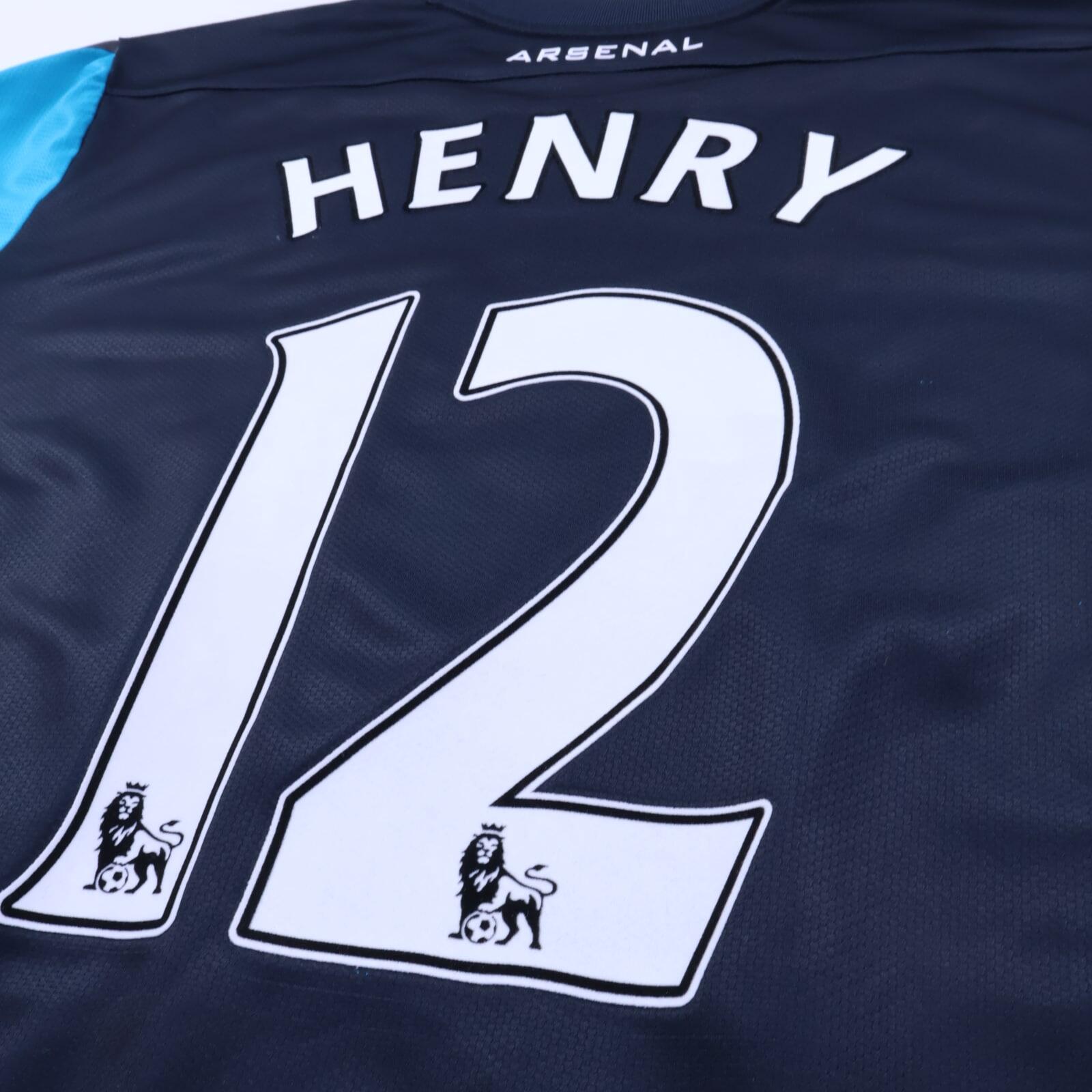 Arsenal Henry #14 2011/12 Away Shirt - M- TAGS
