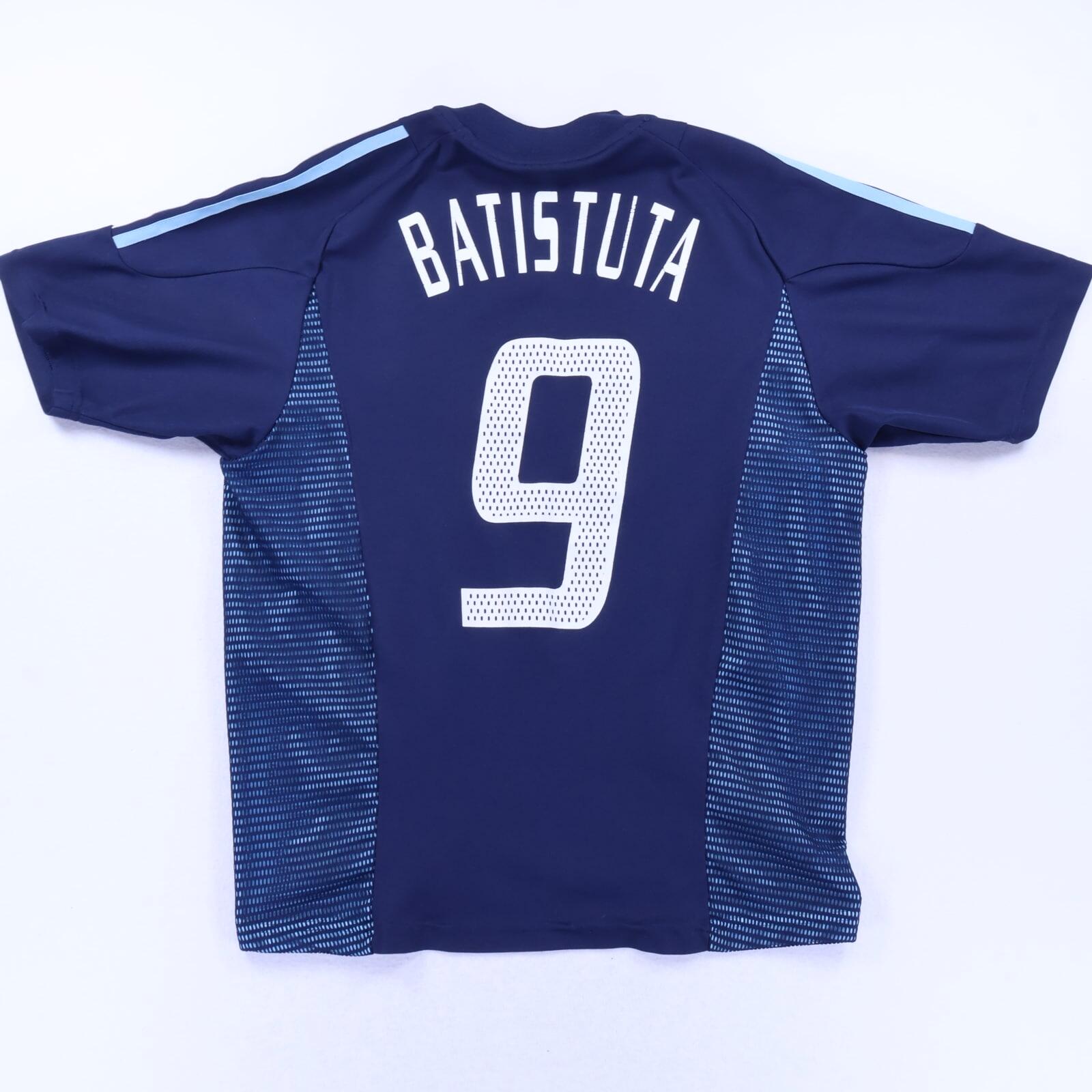 Argentina Batistuta #9 2002/04 Away Shirt - M
