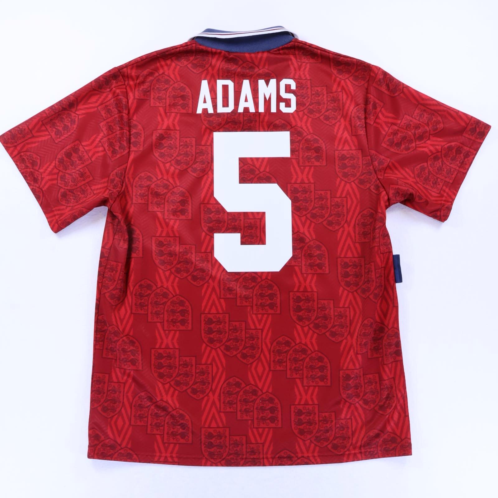 England Adams #5 1993/95 Away Shirt - L- FRONT