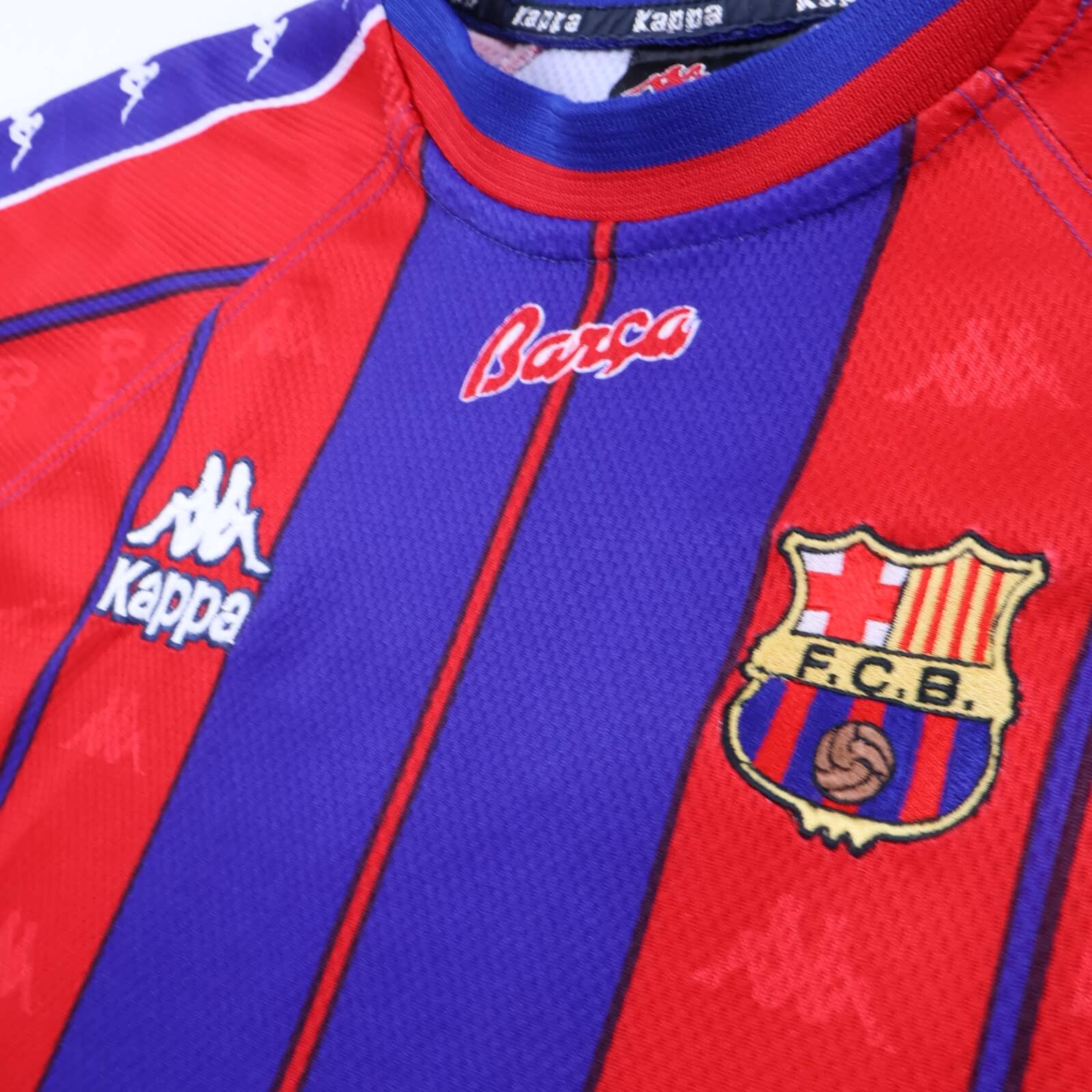 Barcelona Rivaldo #11 1997/98 Home Shirt - L