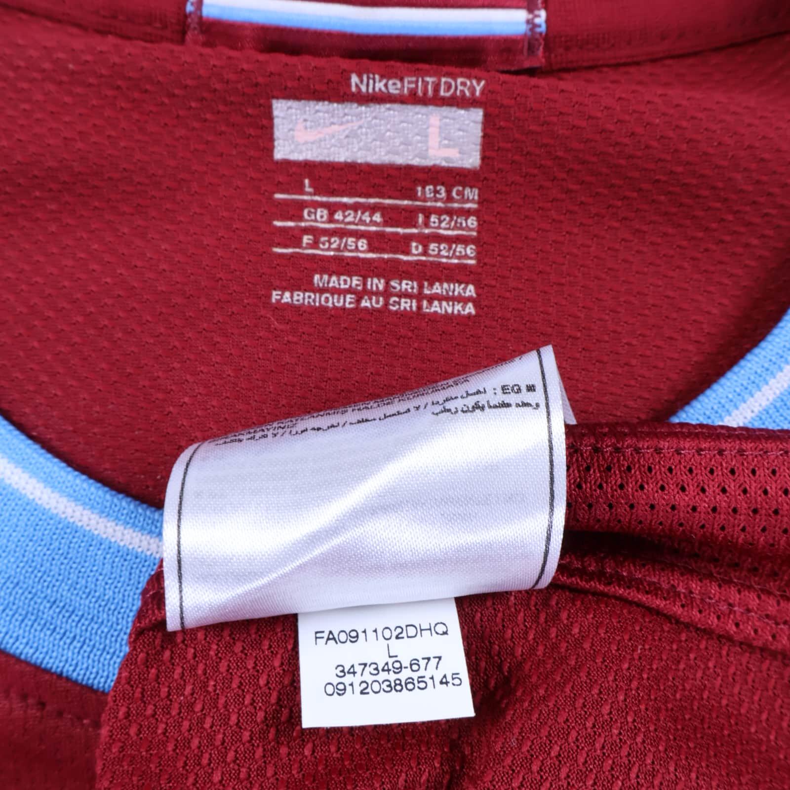 Aston Villa Heskey #18 2009/10 Home Shirt - L