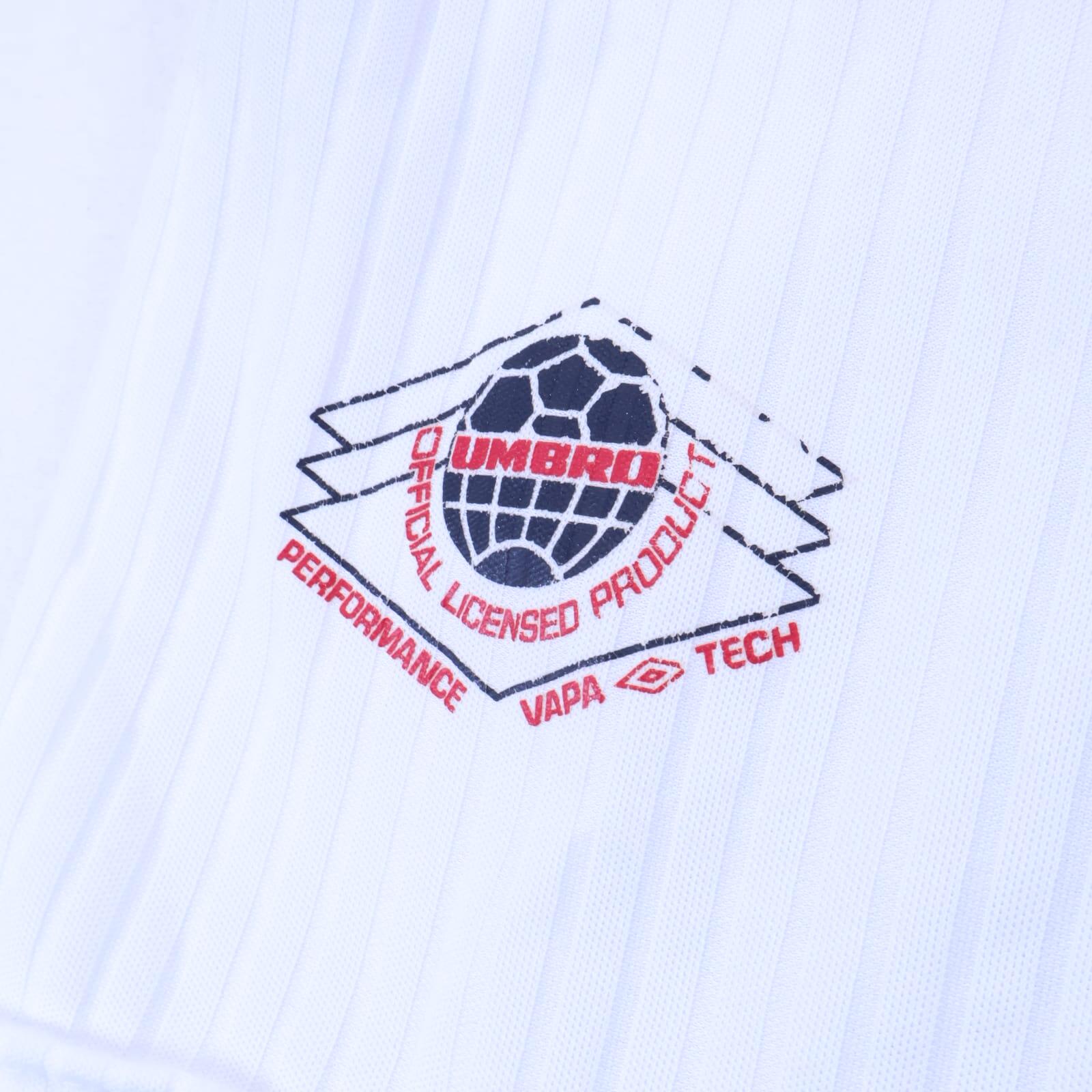 England Beckham #7 1997/99 Fifa World Cup Home Shirt - XL- TAGS