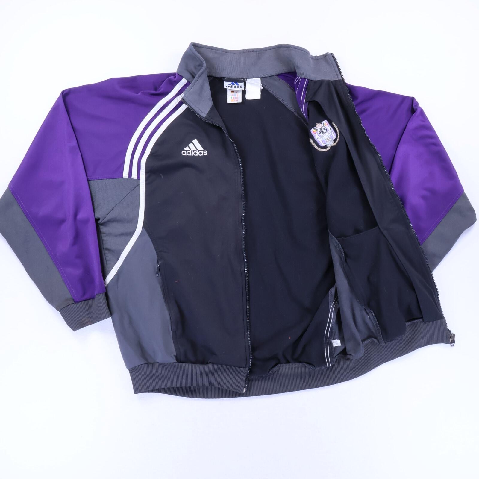 Rsc Anderlecht 2000/01 Track Jacket - L- BACK