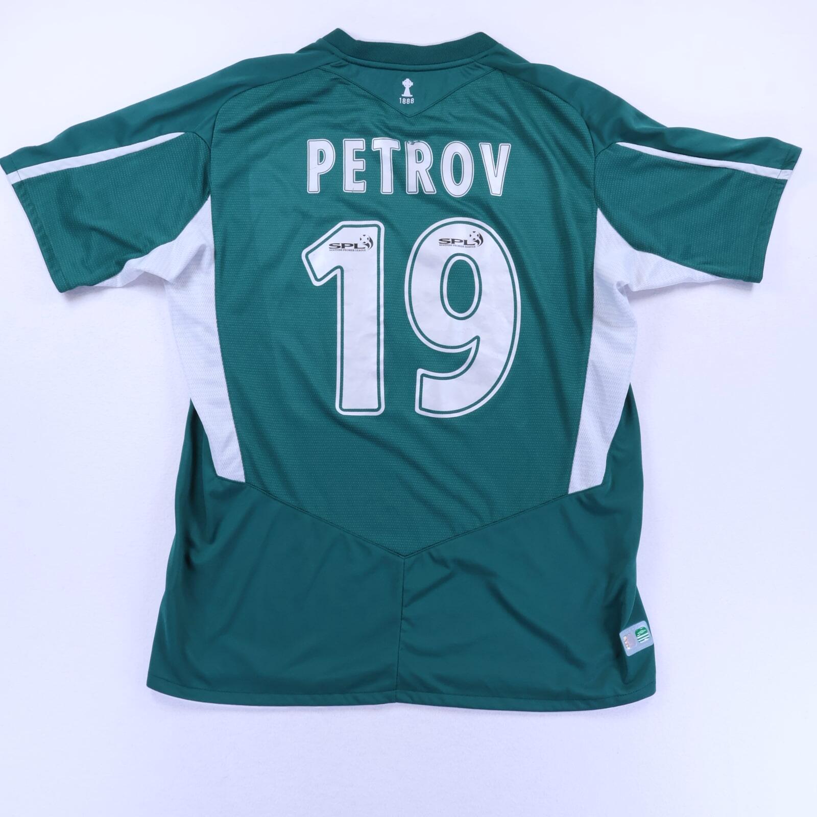Celtic F.C Petrov #19 2004/05 Away Shirt - L- FRONT