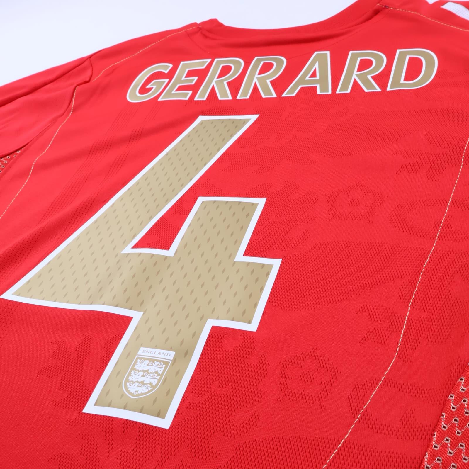 England Gerrard #4 2006/08 Away Shirt - M (Womens)- TAGS