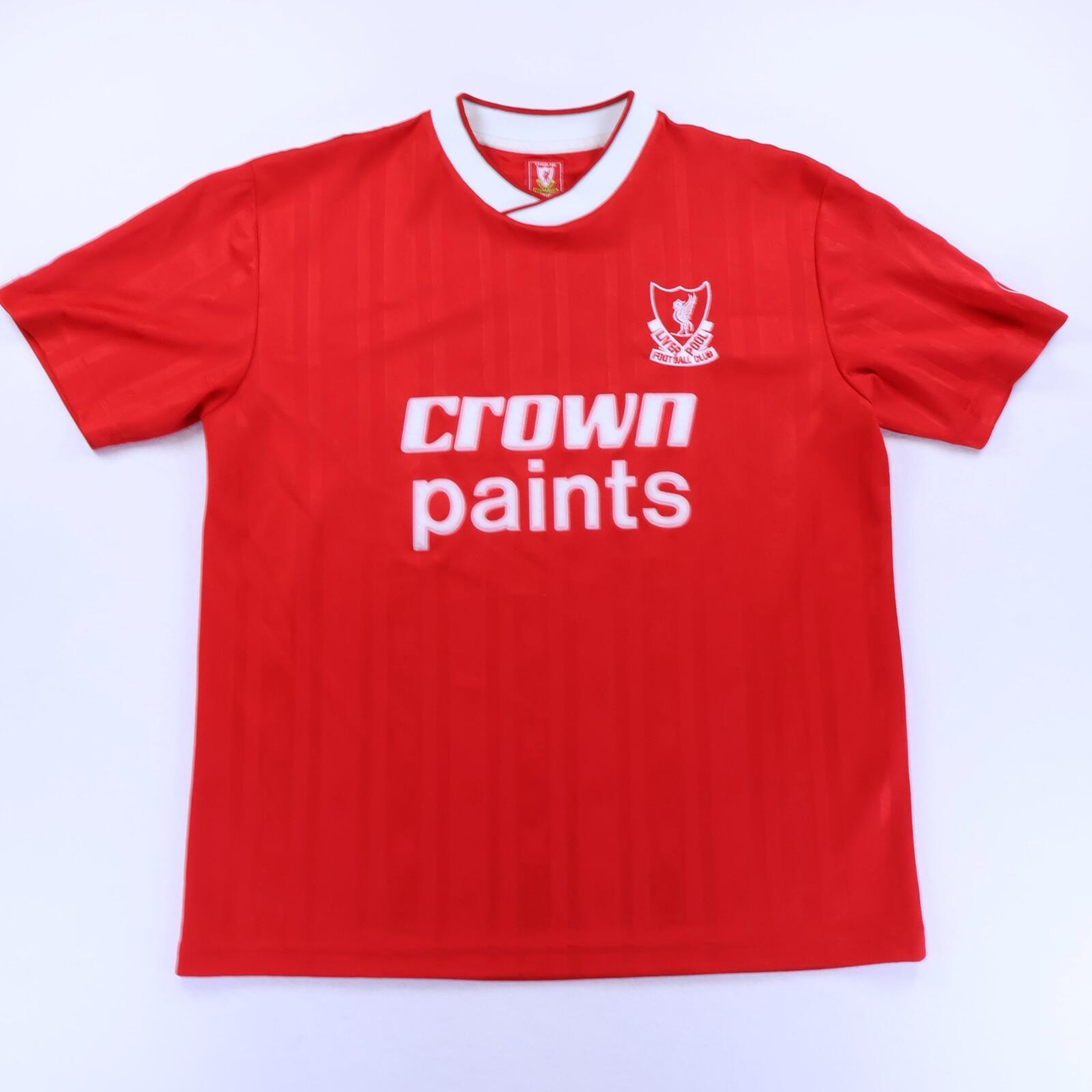Liverpool F.C 1987/88 Home Shirt - Re-Issue - XL- FRONT