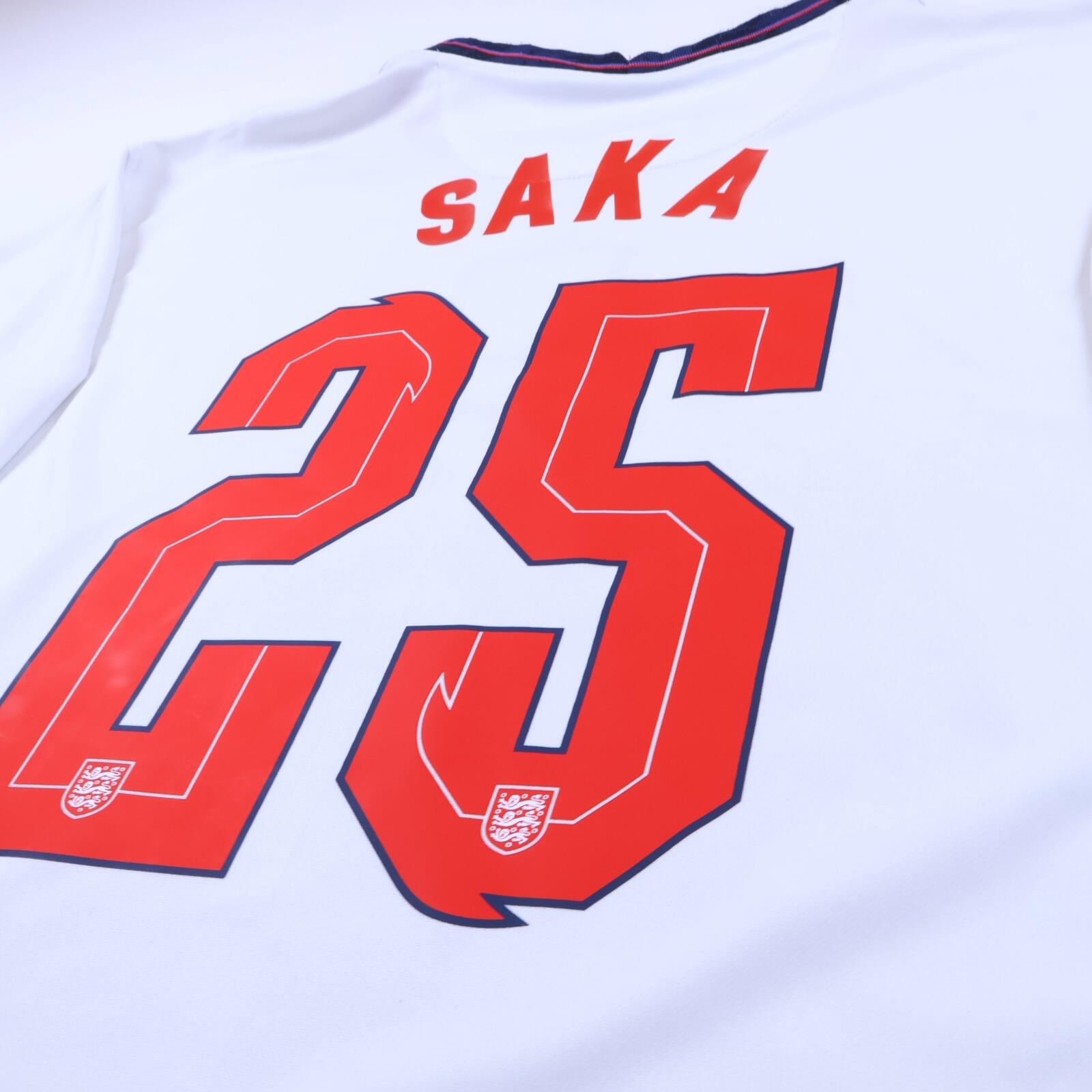 England Saka #25 2020/22 Home Shirt - XXL- TAGS