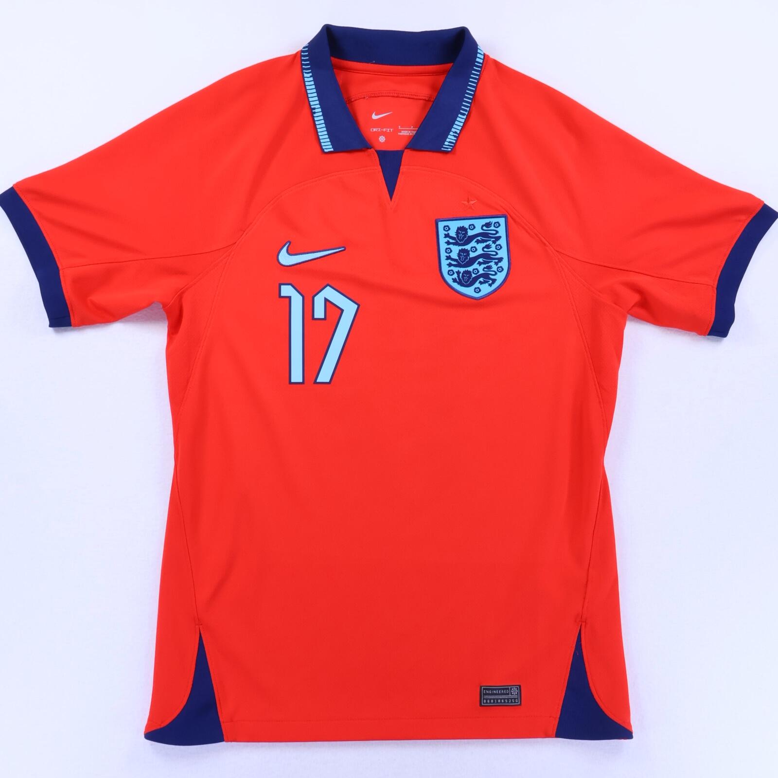 England Saka #17 2022/23 Away Shirt - S- BACK
