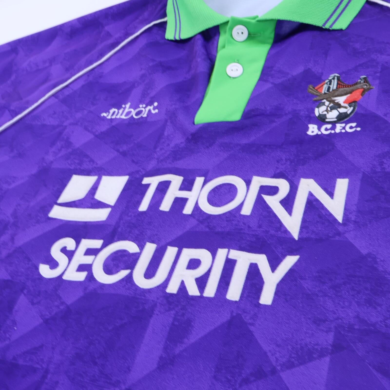Bristol City F.C 1992/93 Away Shirt - L- BACK
