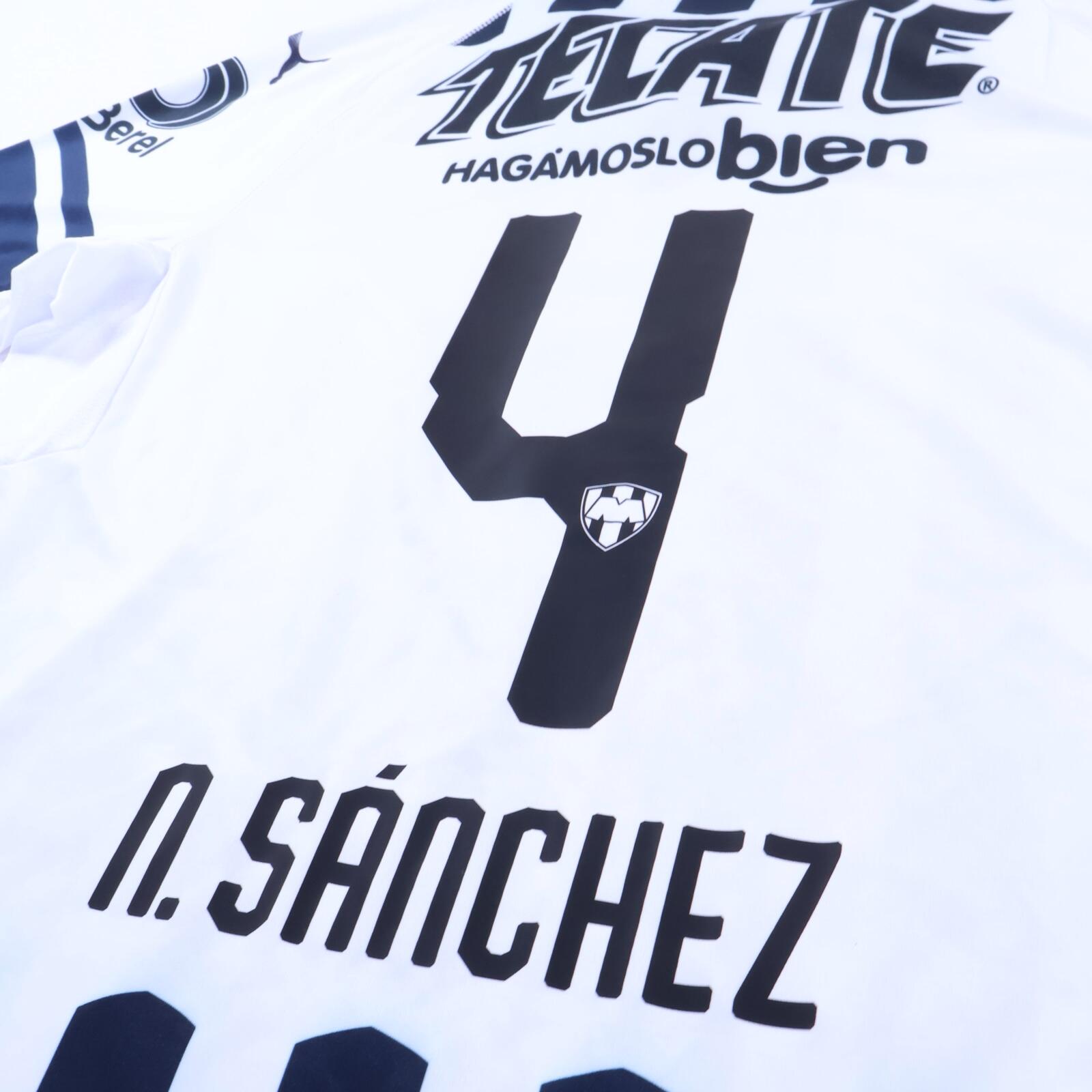 C.F. Monterrey N.Sanchez #4 2018/19 Home Shirt - S- TAGS